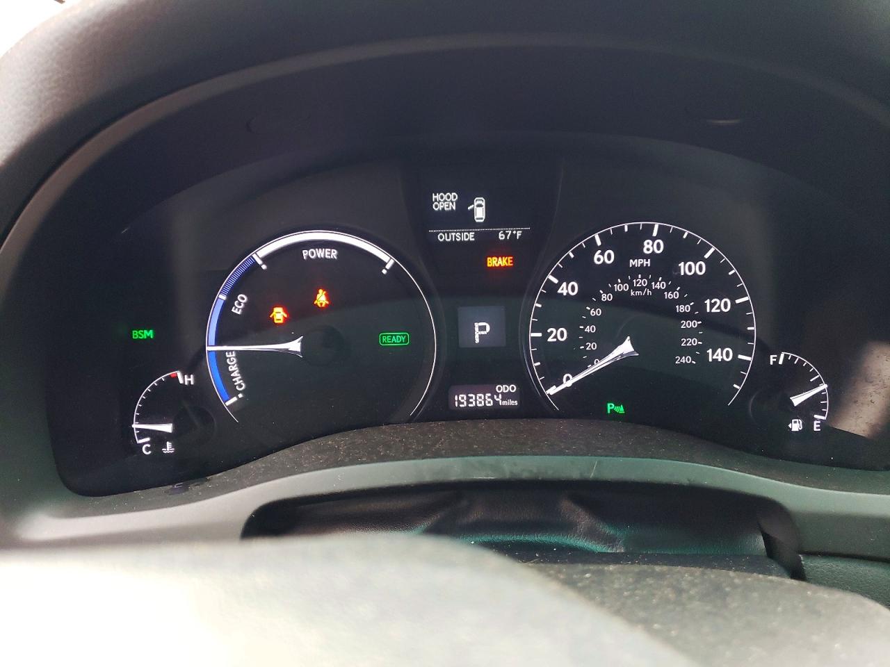 2013 Lexus Rx 450h Gray vin: JTJBC1BA8D2057050