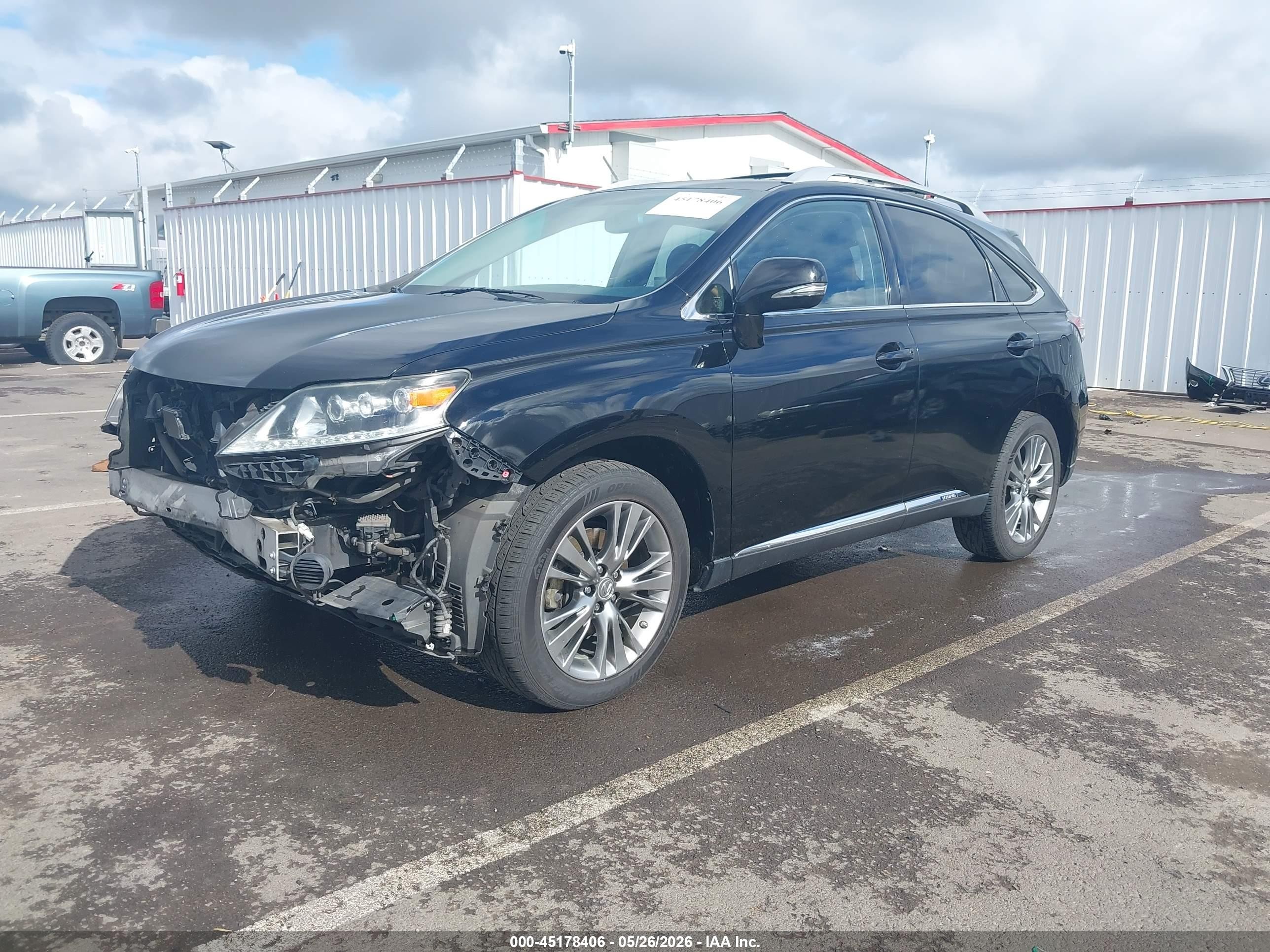 2013 Lexus Rx 450h   Black vin: JTJBC1BA8D2057467