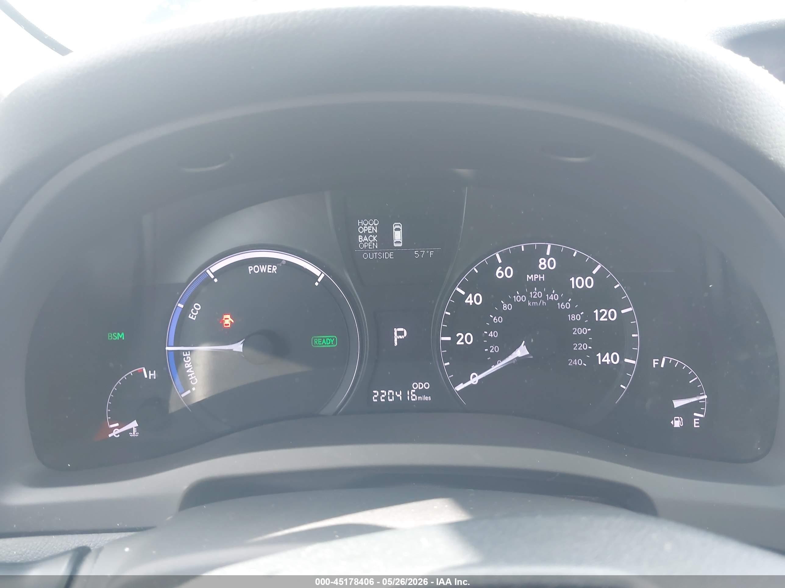 2013 Lexus Rx 450h   Black vin: JTJBC1BA8D2057467