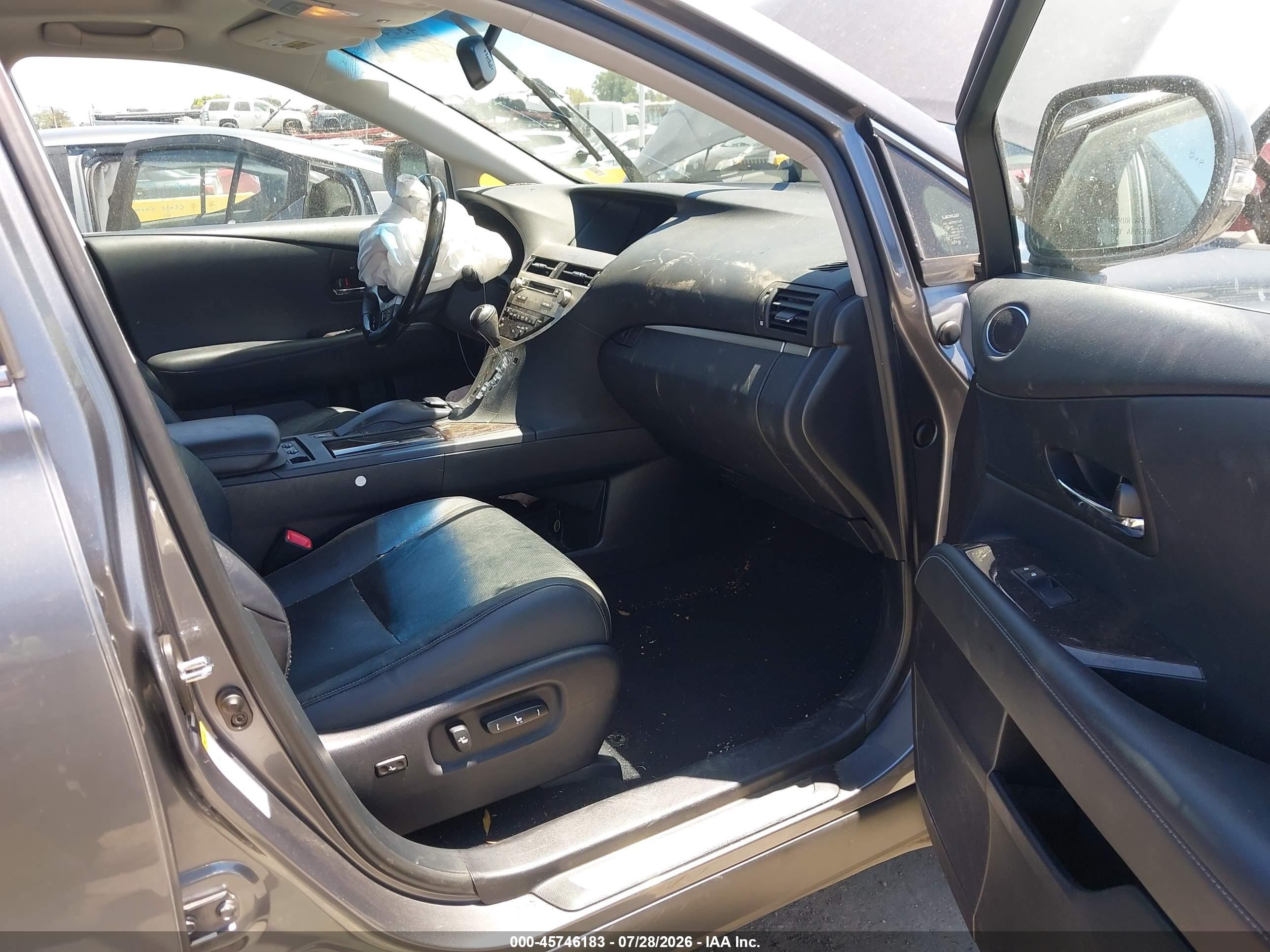 2013 Lexus Rx 450h   Gray vin: JTJBC1BA8D2066511