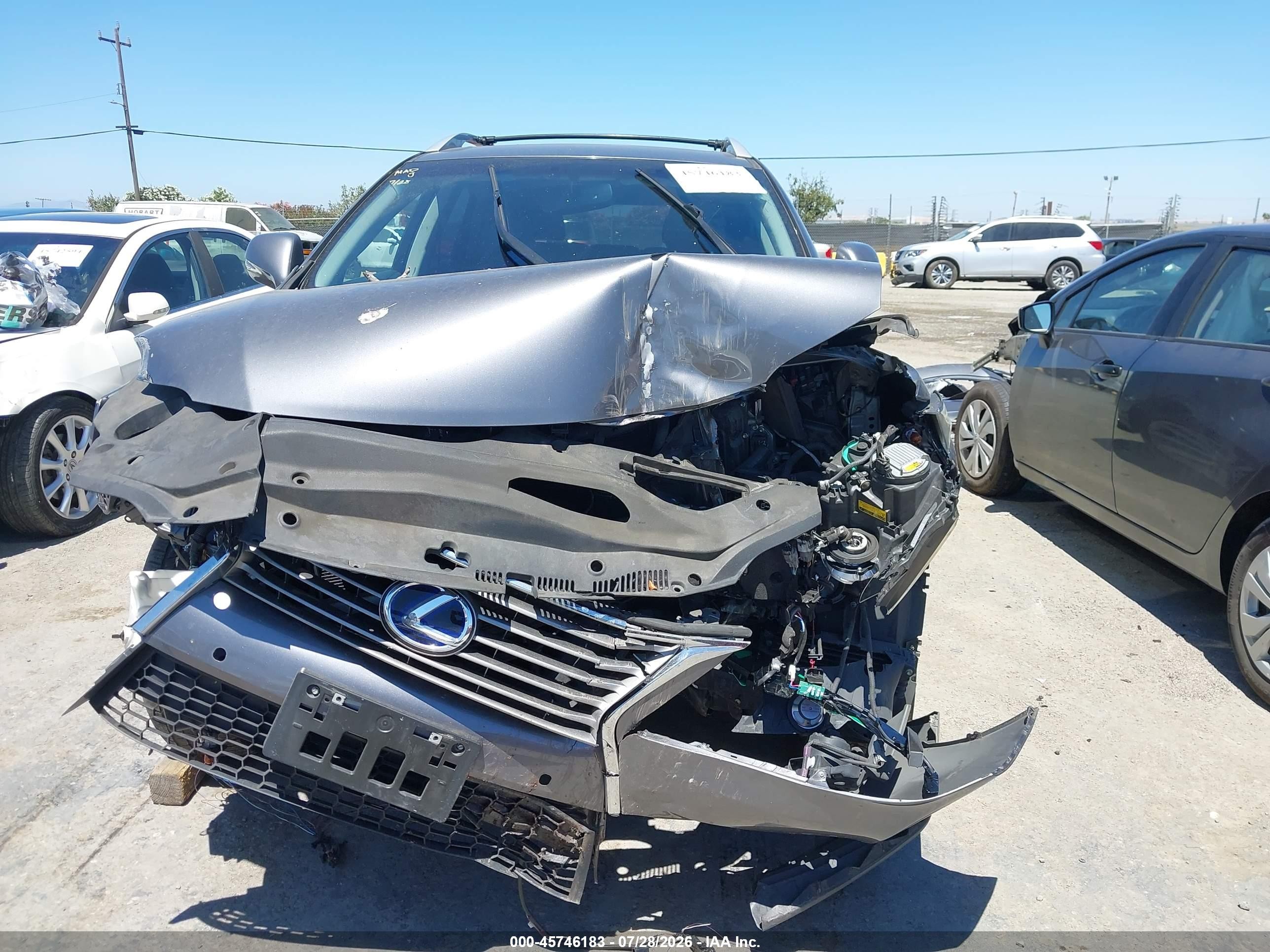 2013 Lexus Rx 450h   Gray vin: JTJBC1BA8D2066511