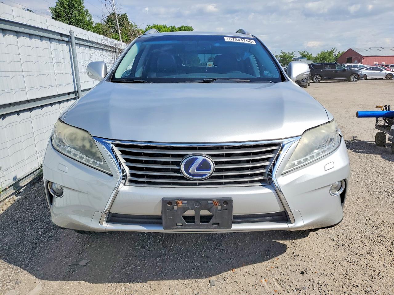 2013 Lexus Rx 450h Silver vin: JTJBC1BA8D2437974
