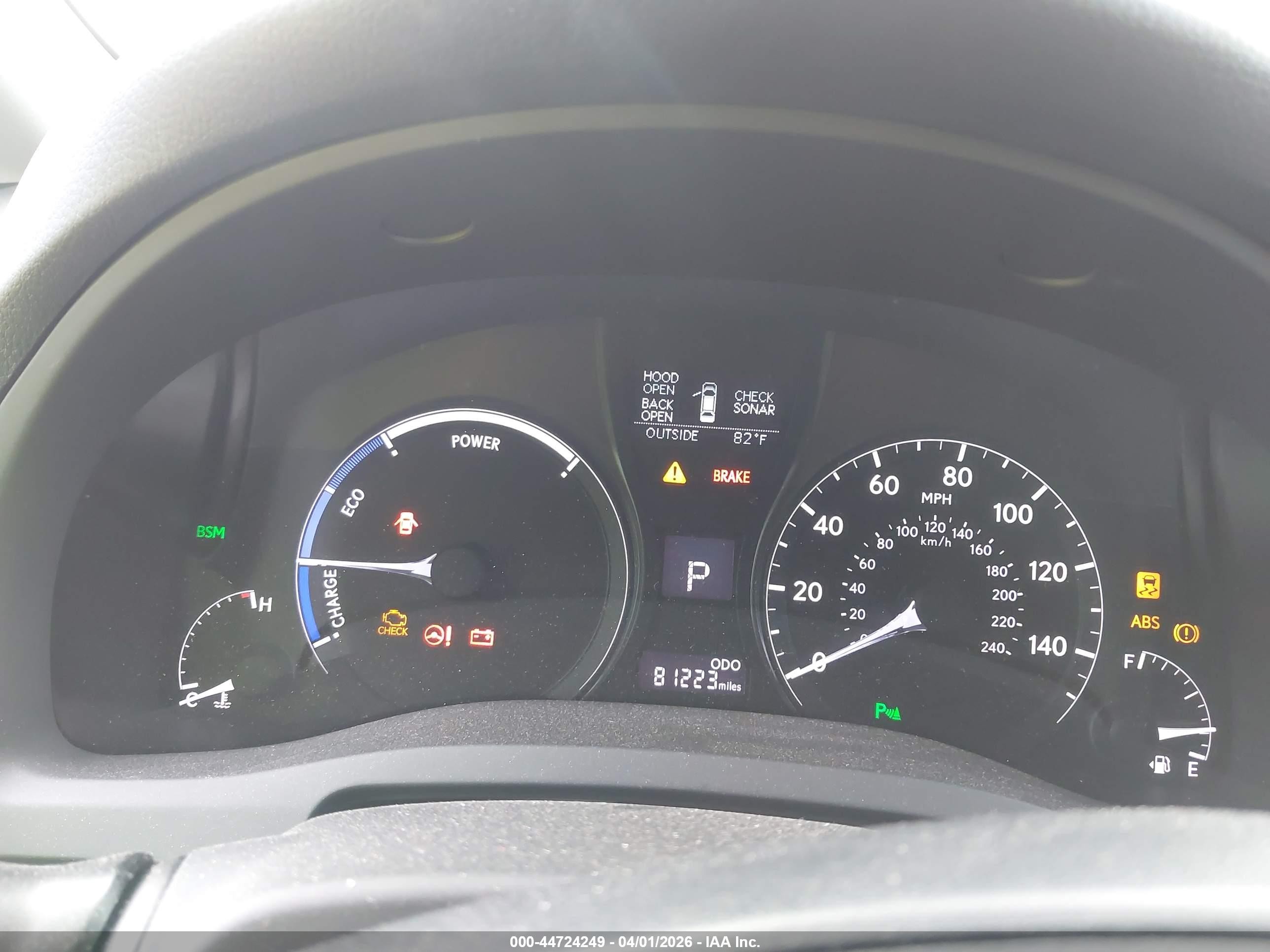2014 Lexus Rx 450h   Gray vin: JTJBC1BA8E2067840