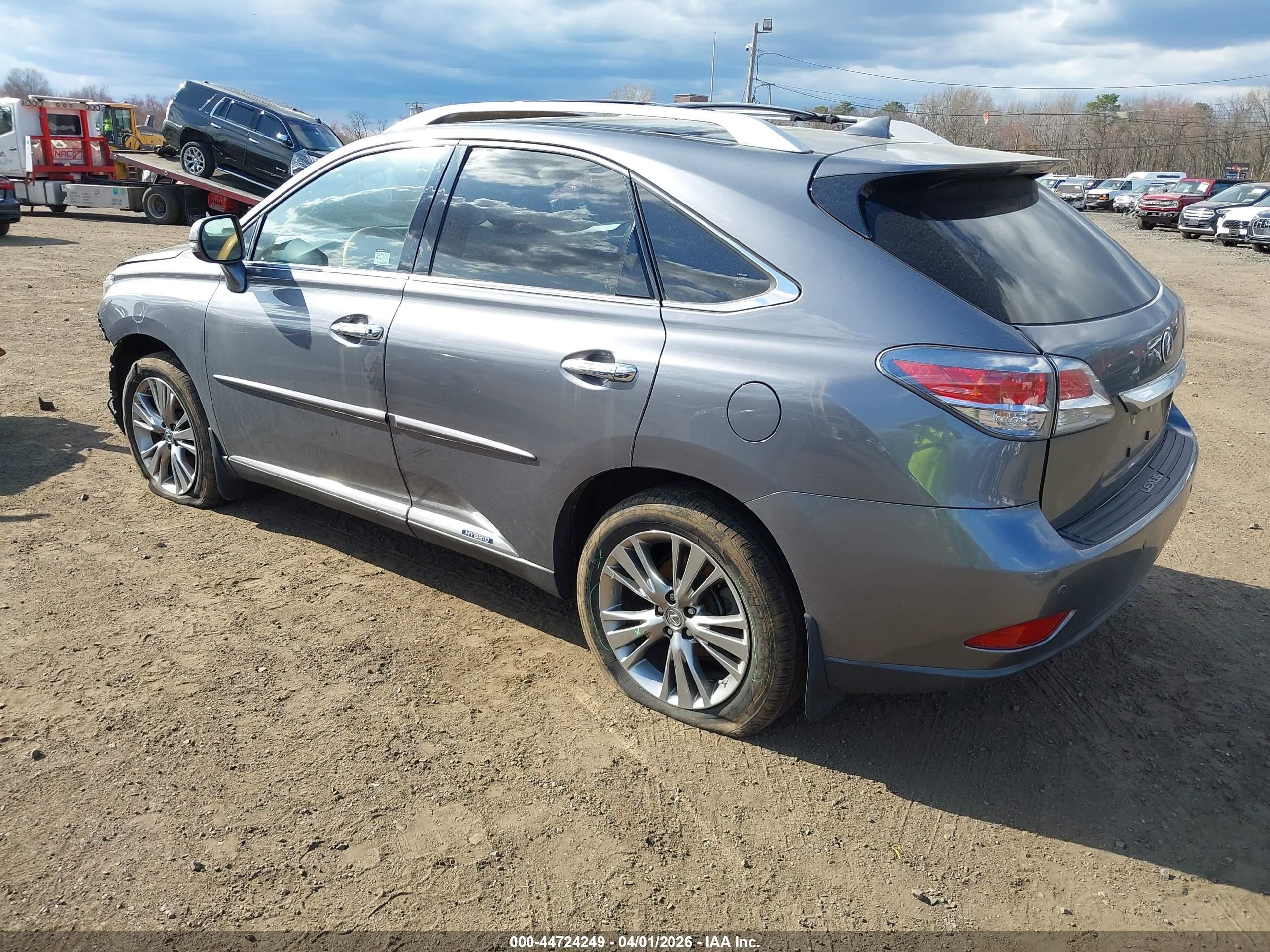 2014 Lexus Rx 450h   Gray vin: JTJBC1BA8E2067840
