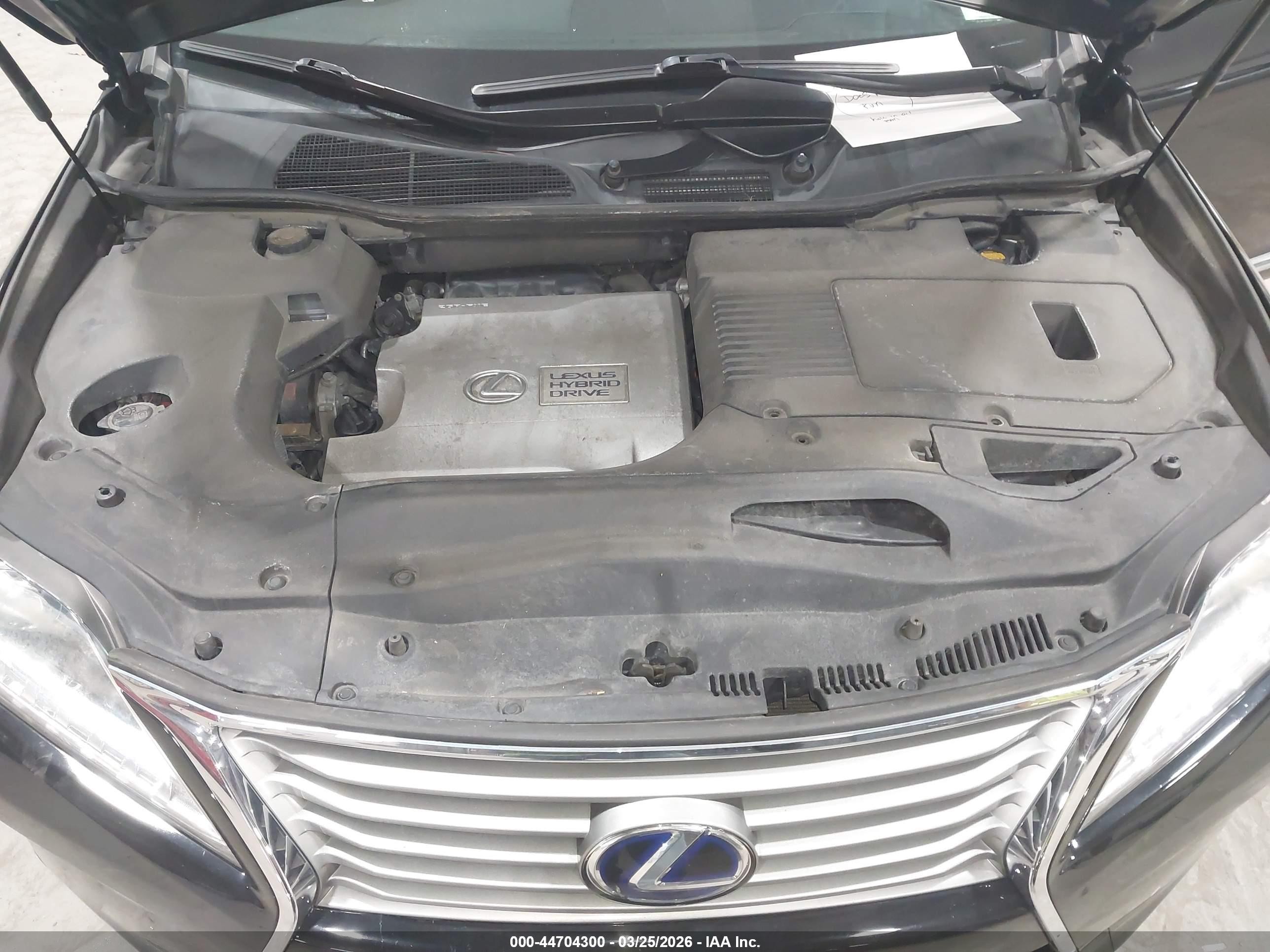 2014 Lexus Rx 450h   Black vin: JTJBC1BA8E2067966