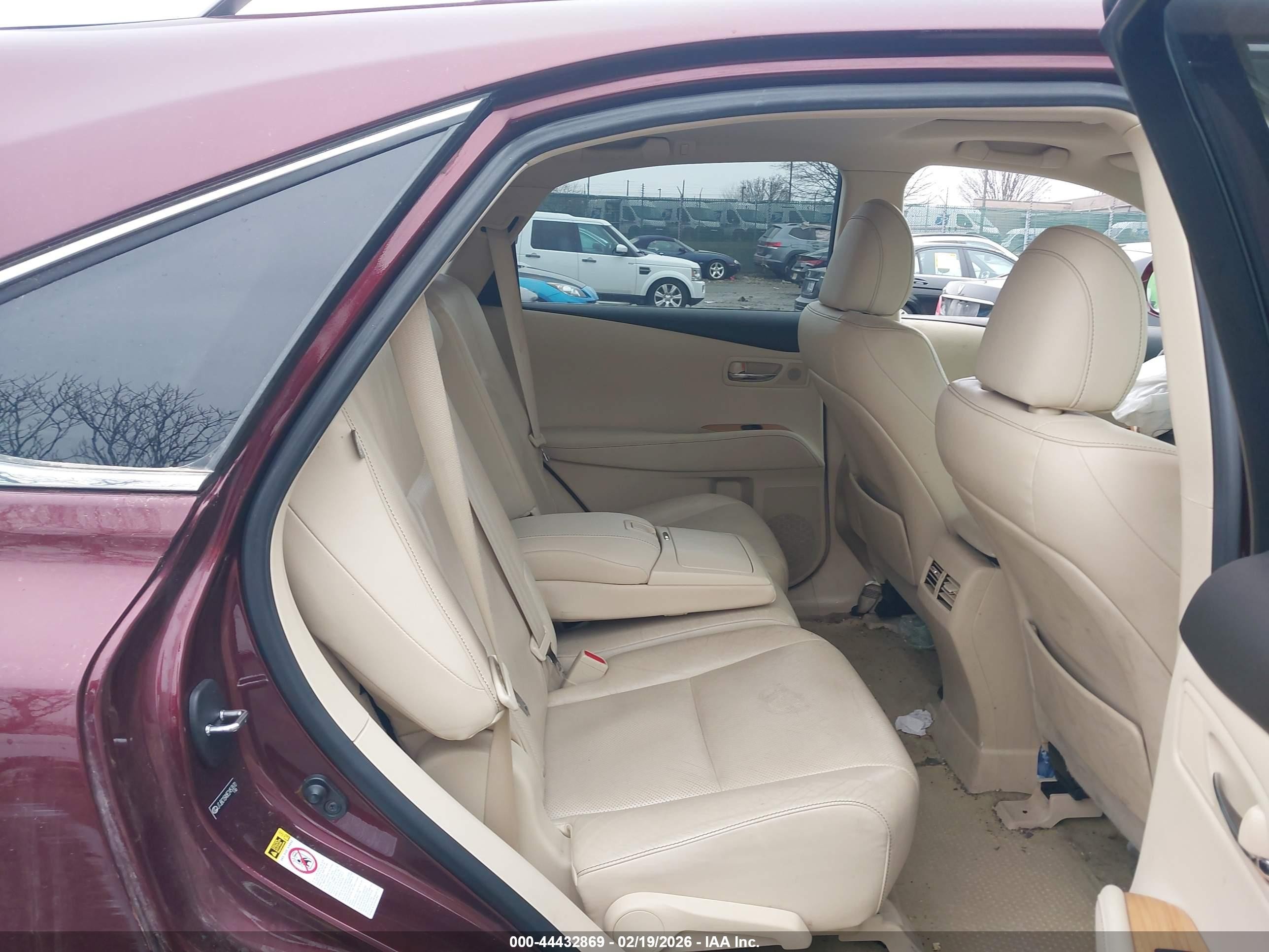 2014 Lexus Rx 450h   Бордовый vin: JTJBC1BA8E2453870