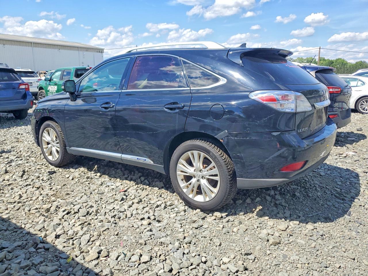 2010 Lexus Rx 450h Black vin: JTJBC1BA9A2004336