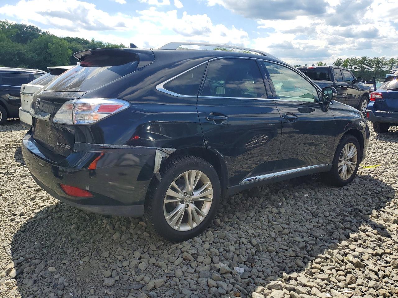 2010 Lexus Rx 450h Black vin: JTJBC1BA9A2004336