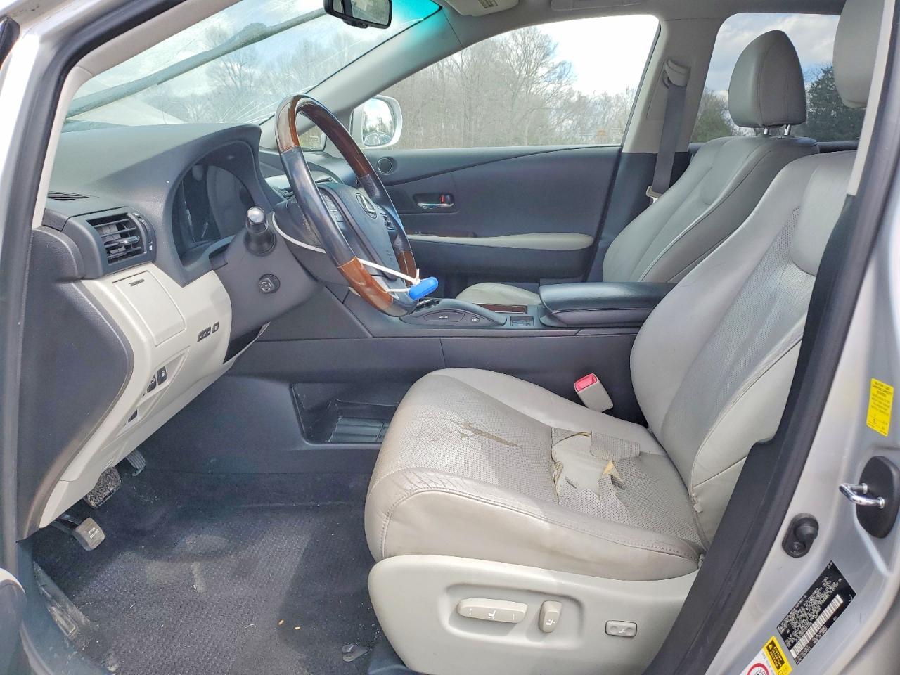 2010 Lexus Rx 450h Base Silver vin: JTJBC1BA9A2014705