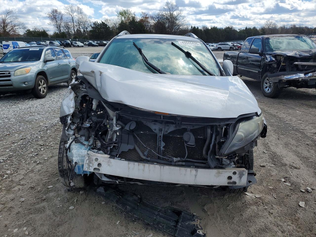 2010 Lexus Rx 450h Base Silver vin: JTJBC1BA9A2014705