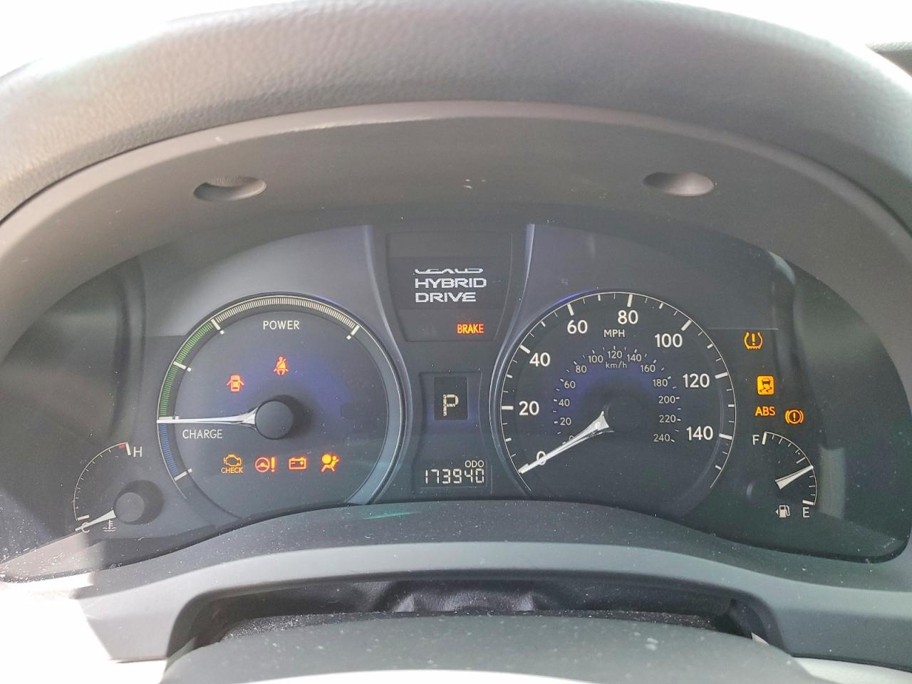 2010 Lexus Rx 450h Base Silver vin: JTJBC1BA9A2014705