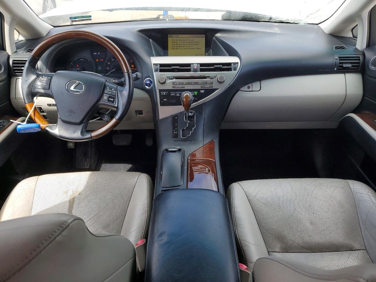 2010 Lexus Rx 450h Base Silver vin: JTJBC1BA9A2014705