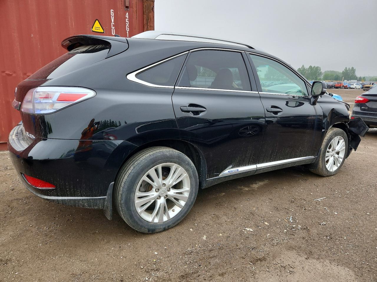 2010 Lexus Rx 450h Black vin: JTJBC1BA9A2020911