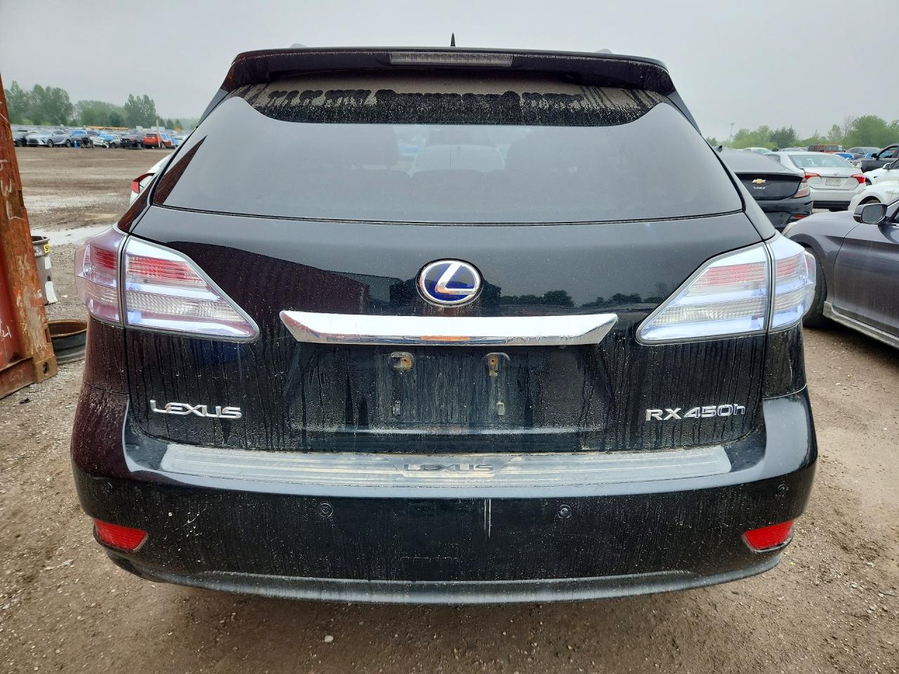 2010 Lexus Rx 450h Black vin: JTJBC1BA9A2020911