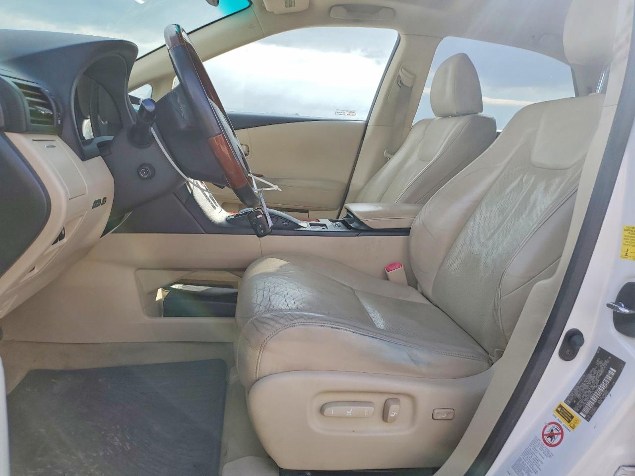 2010 Lexus Rx 450h White vin: JTJBC1BA9A2401173