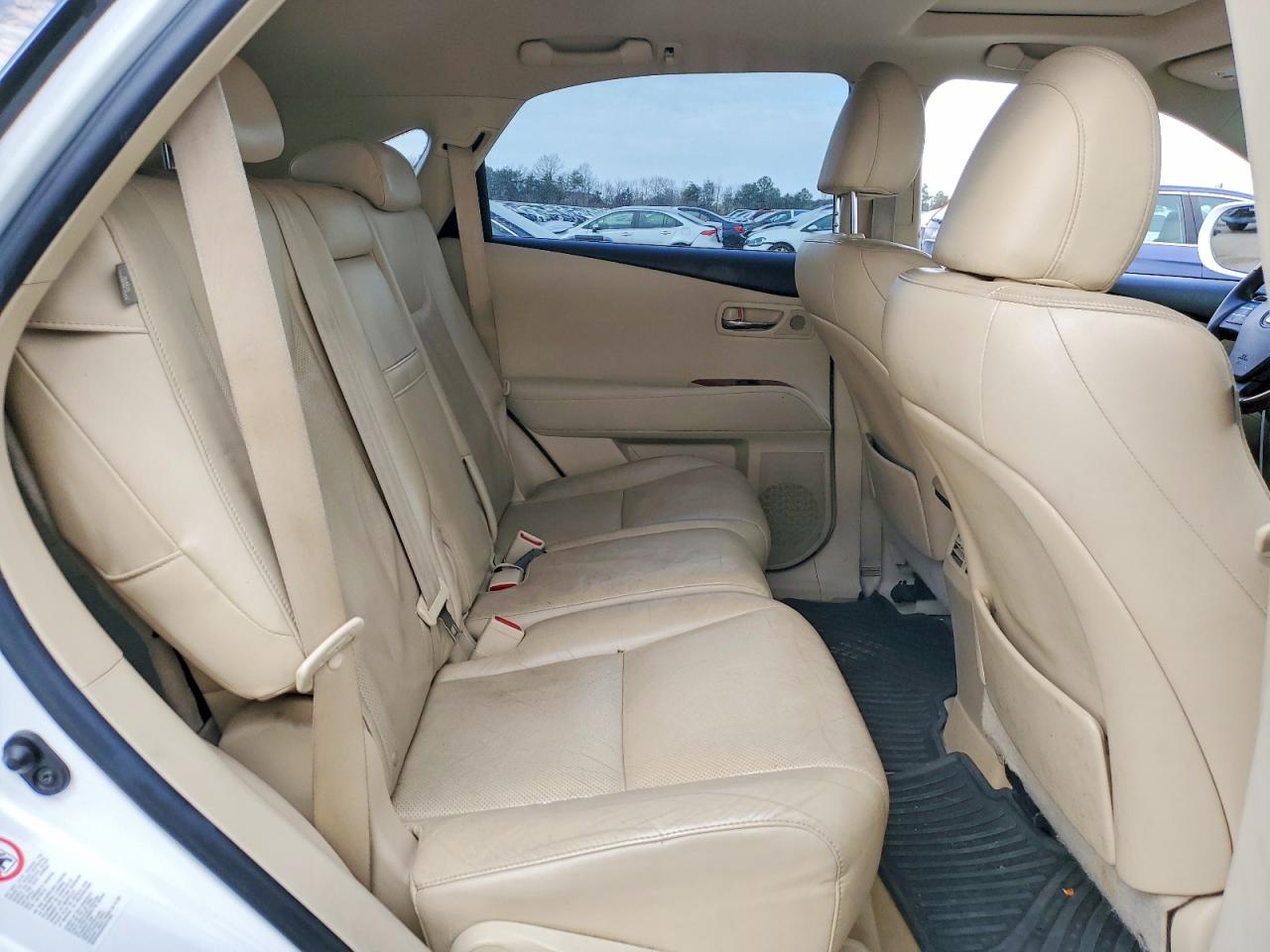 2010 Lexus Rx 450h White vin: JTJBC1BA9A2401173