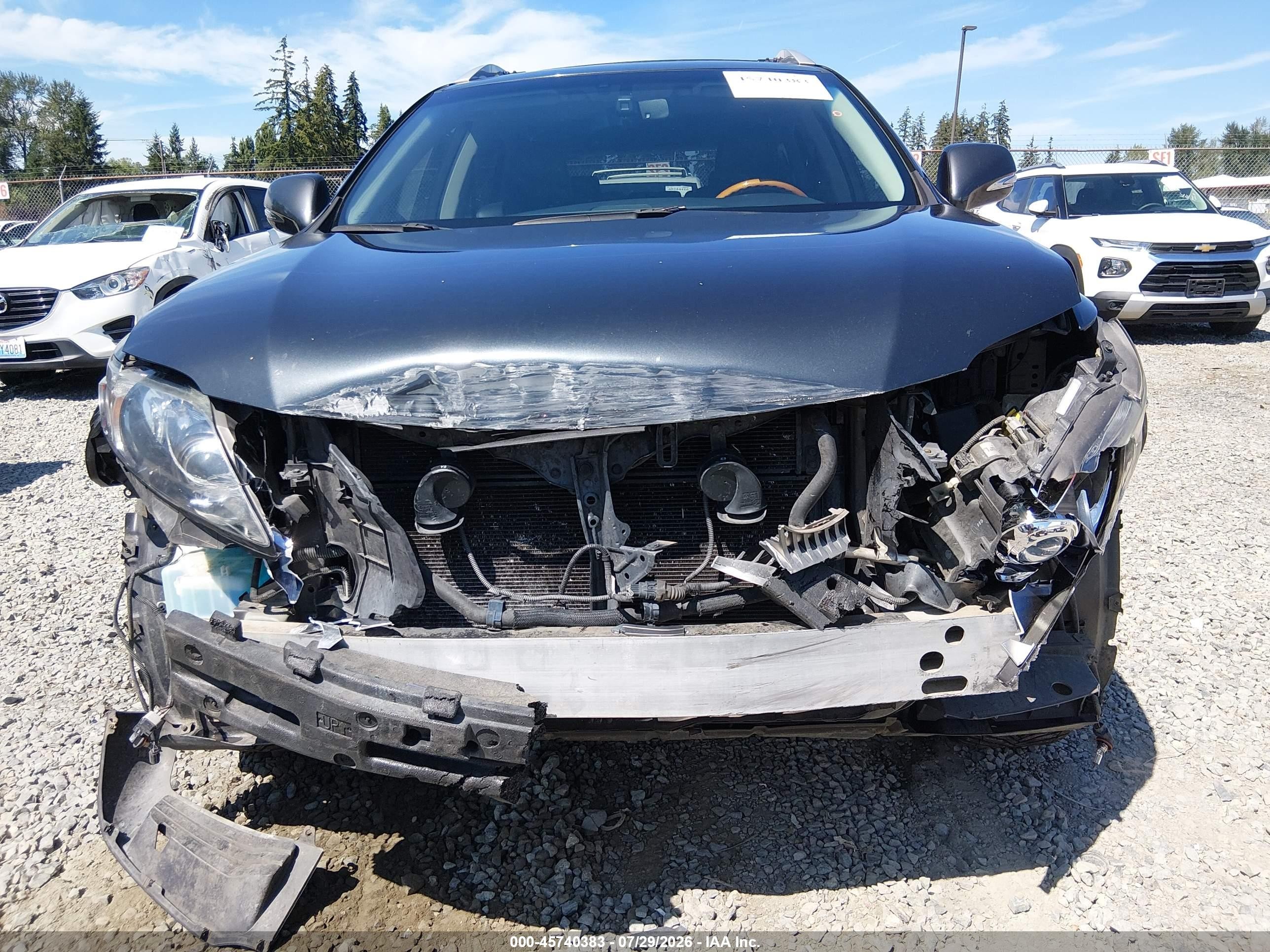 2010 Lexus Rx 450h   Серый vin: JTJBC1BA9A2402503