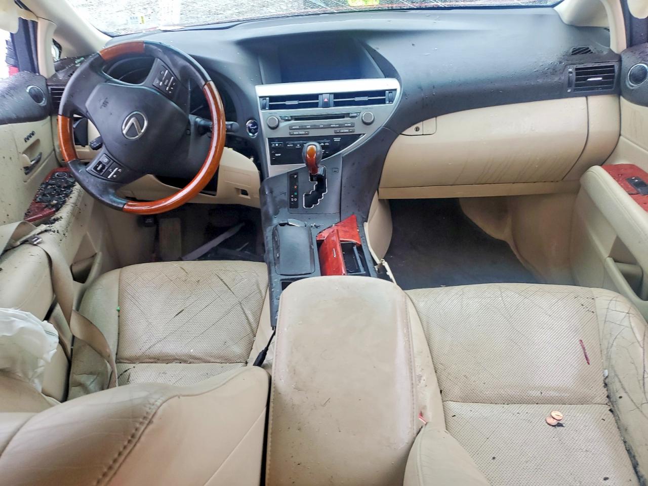 2010 Lexus Rx 450h Red vin: JTJBC1BA9A2409497
