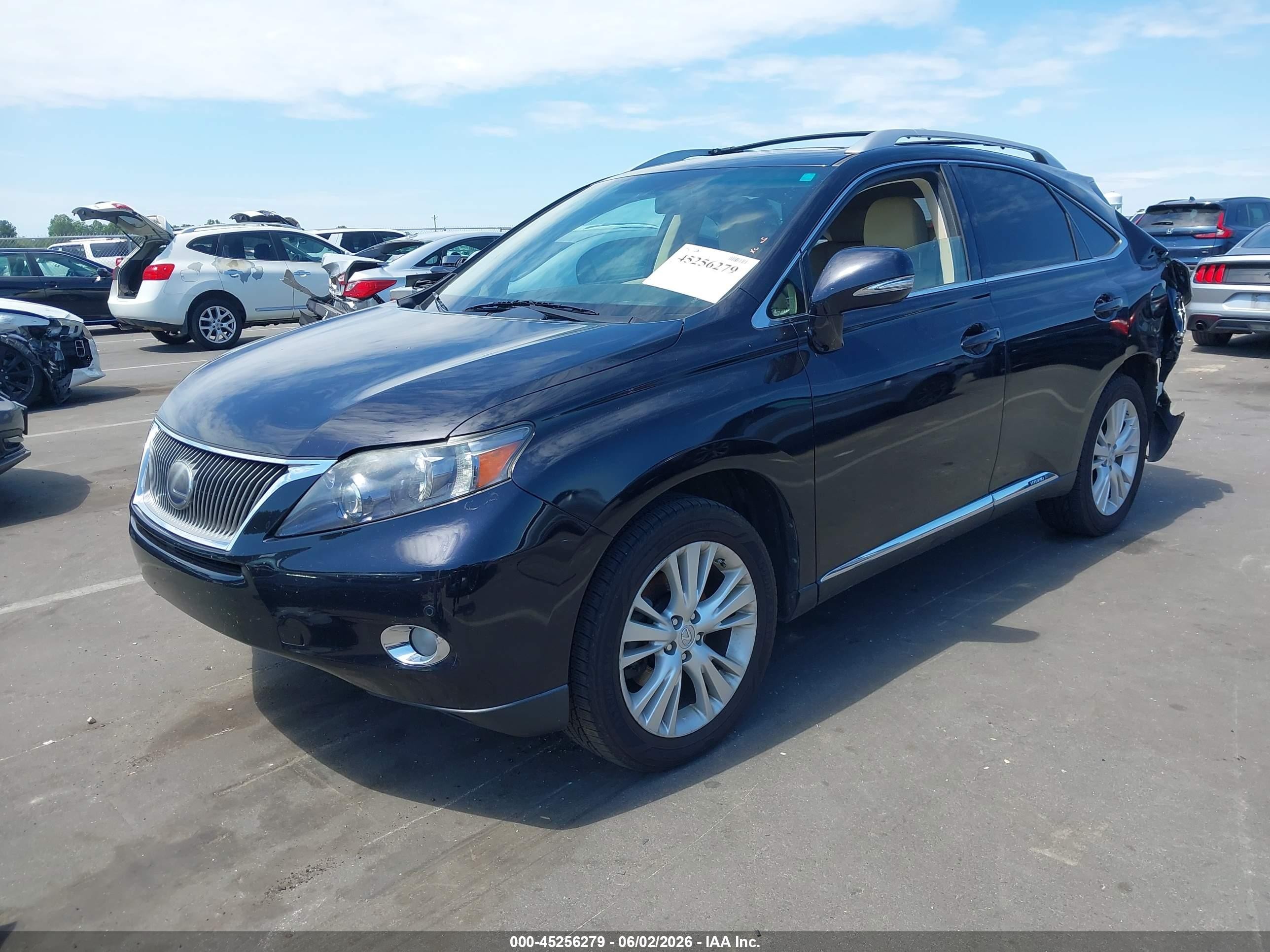 2012 Lexus Rx 450h   Black vin: JTJBC1BA9C2427792
