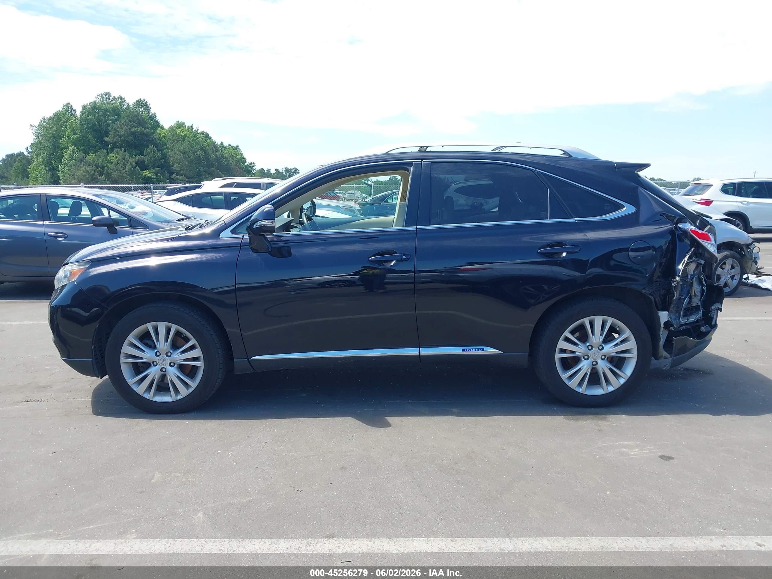 2012 Lexus Rx 450h   Black vin: JTJBC1BA9C2427792