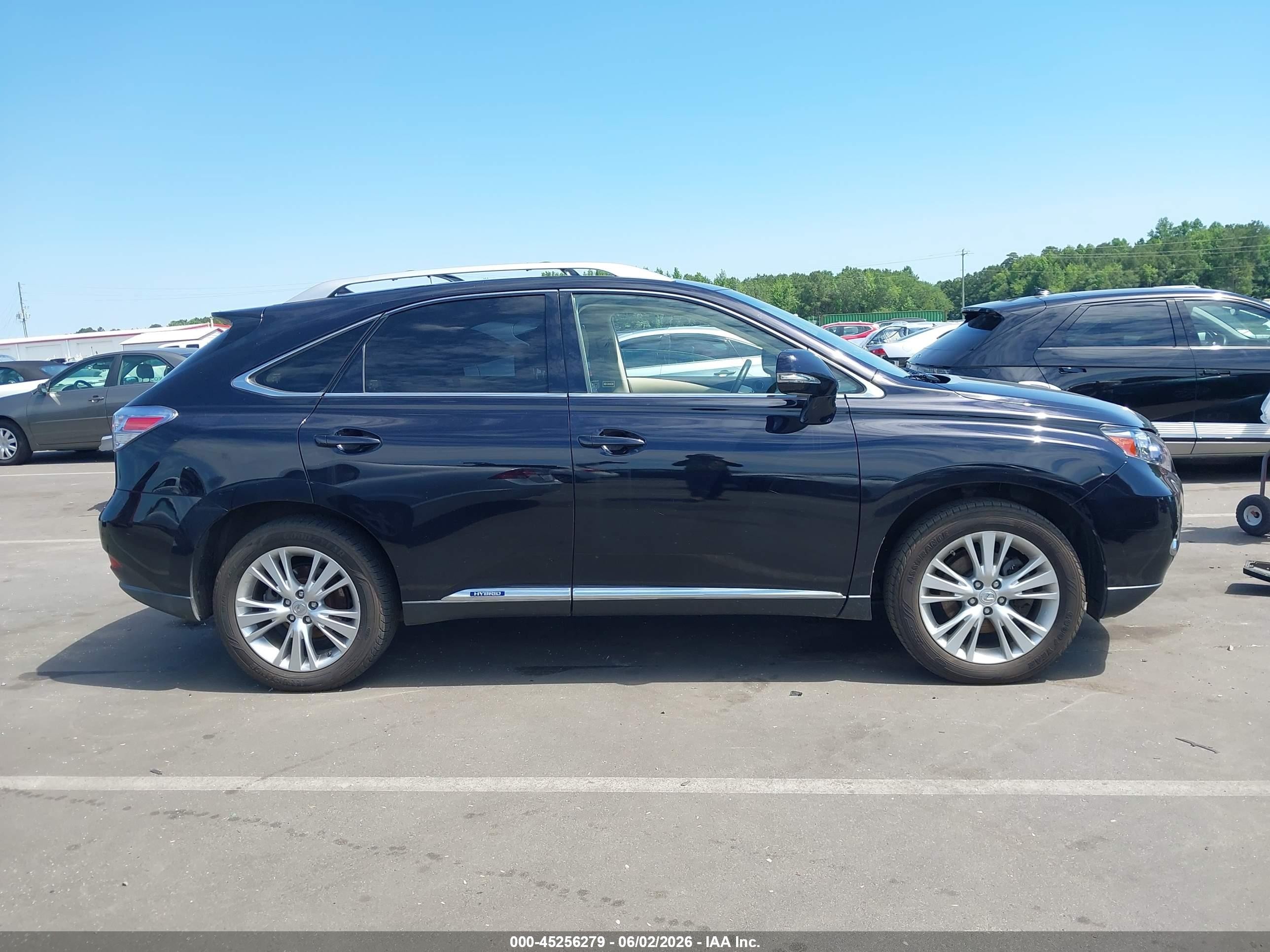 2012 Lexus Rx 450h   Black vin: JTJBC1BA9C2427792