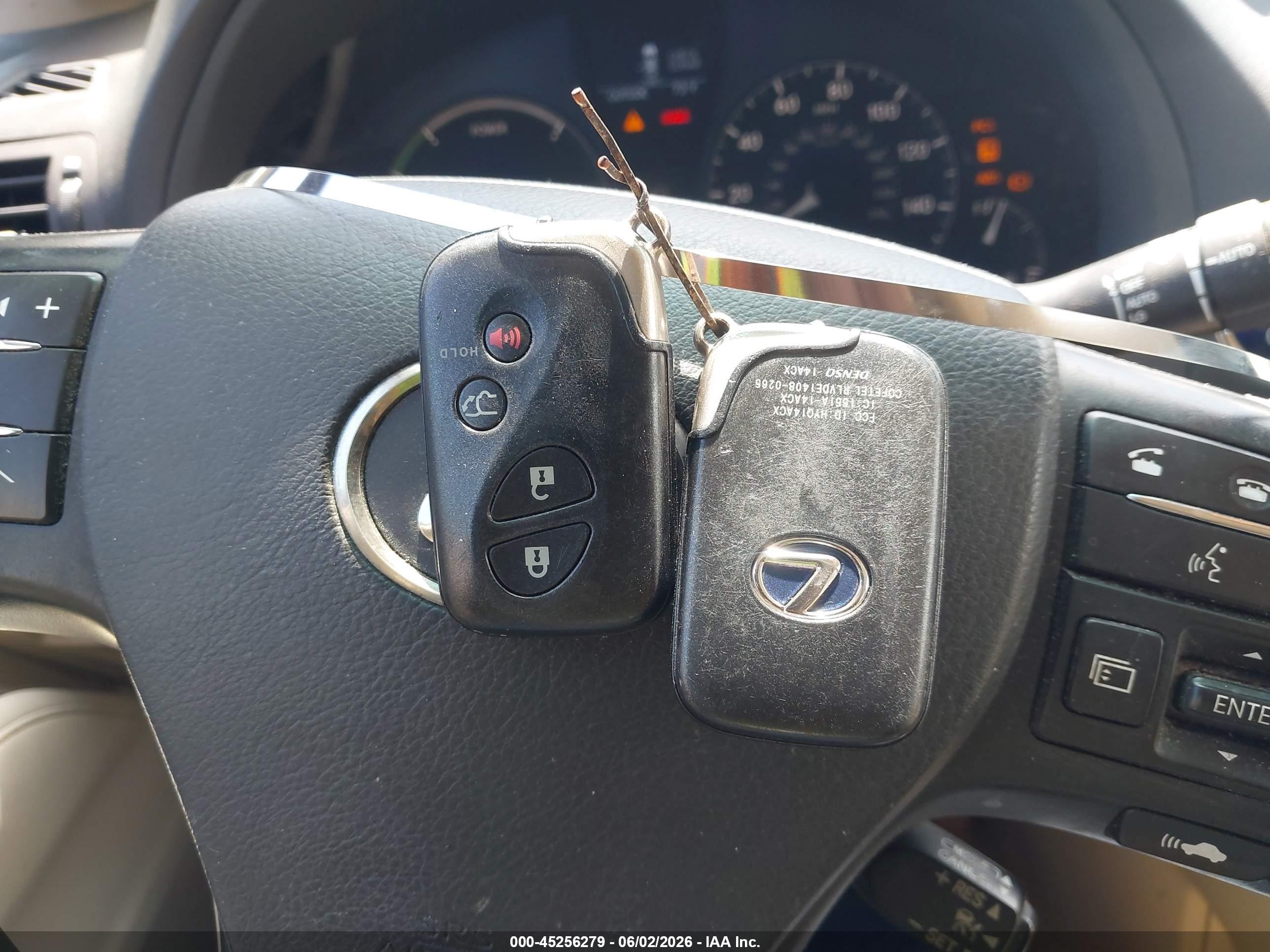 2012 Lexus Rx 450h   Black vin: JTJBC1BA9C2427792