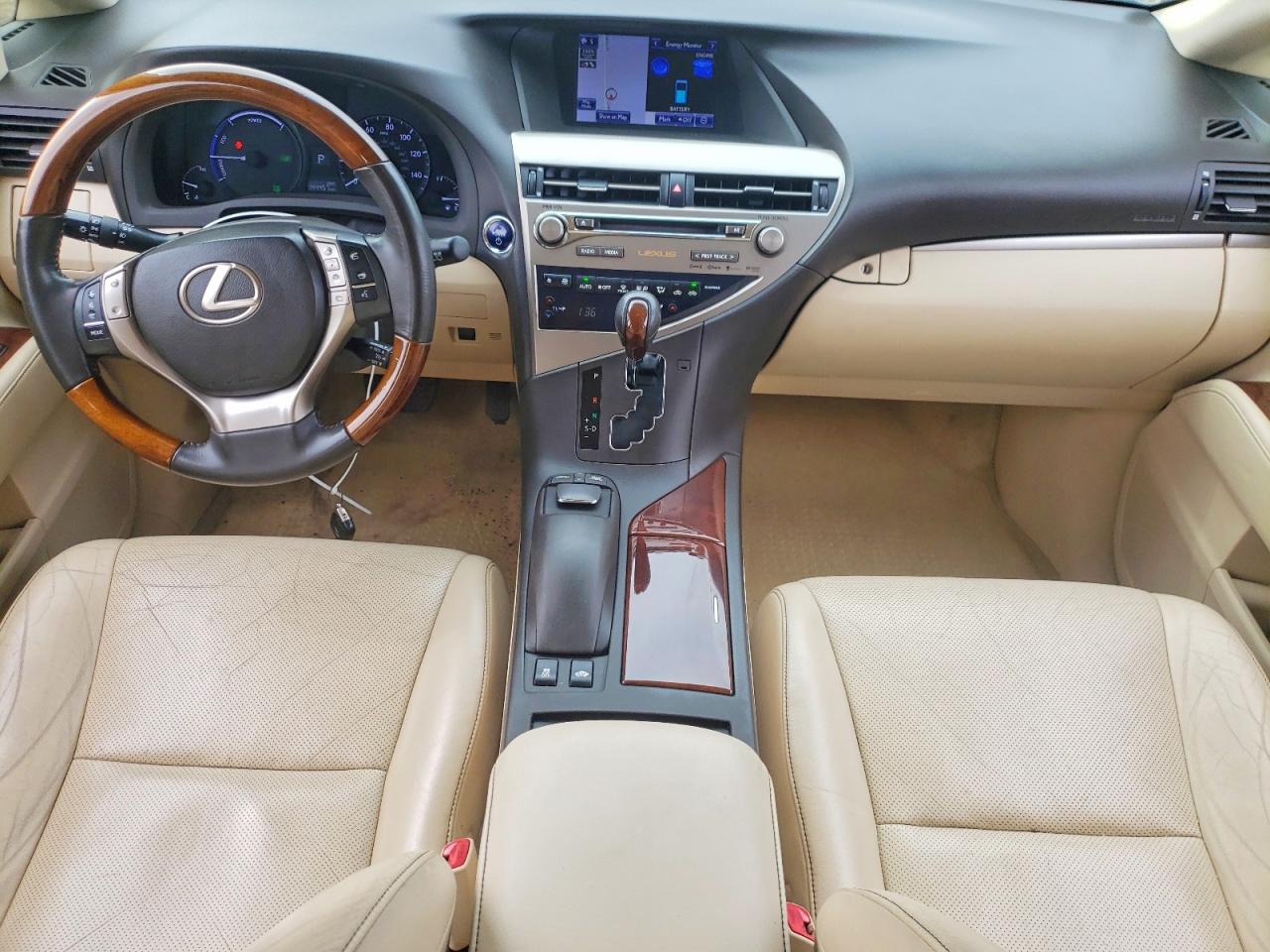 2013 Lexus Rx 450h Base Black vin: JTJBC1BA9D2052360