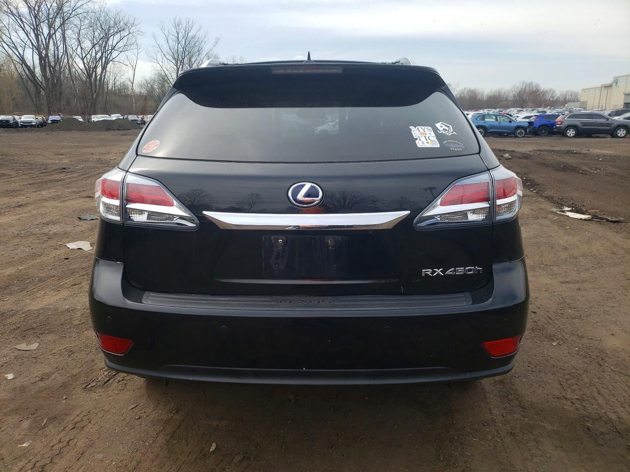 2013 Lexus Rx 450h Base Black vin: JTJBC1BA9D2052360