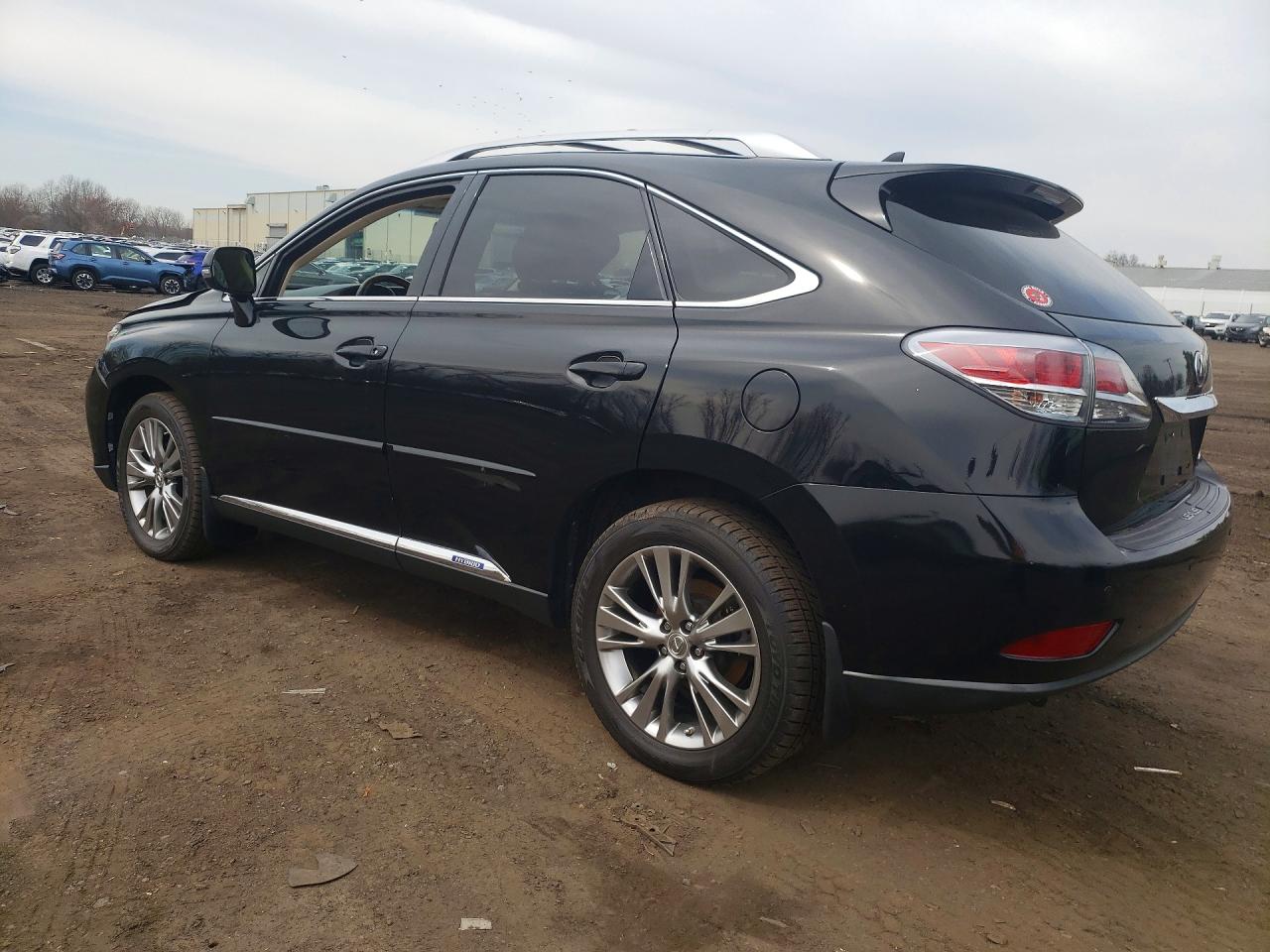 2013 Lexus Rx 450h Base Black vin: JTJBC1BA9D2052360