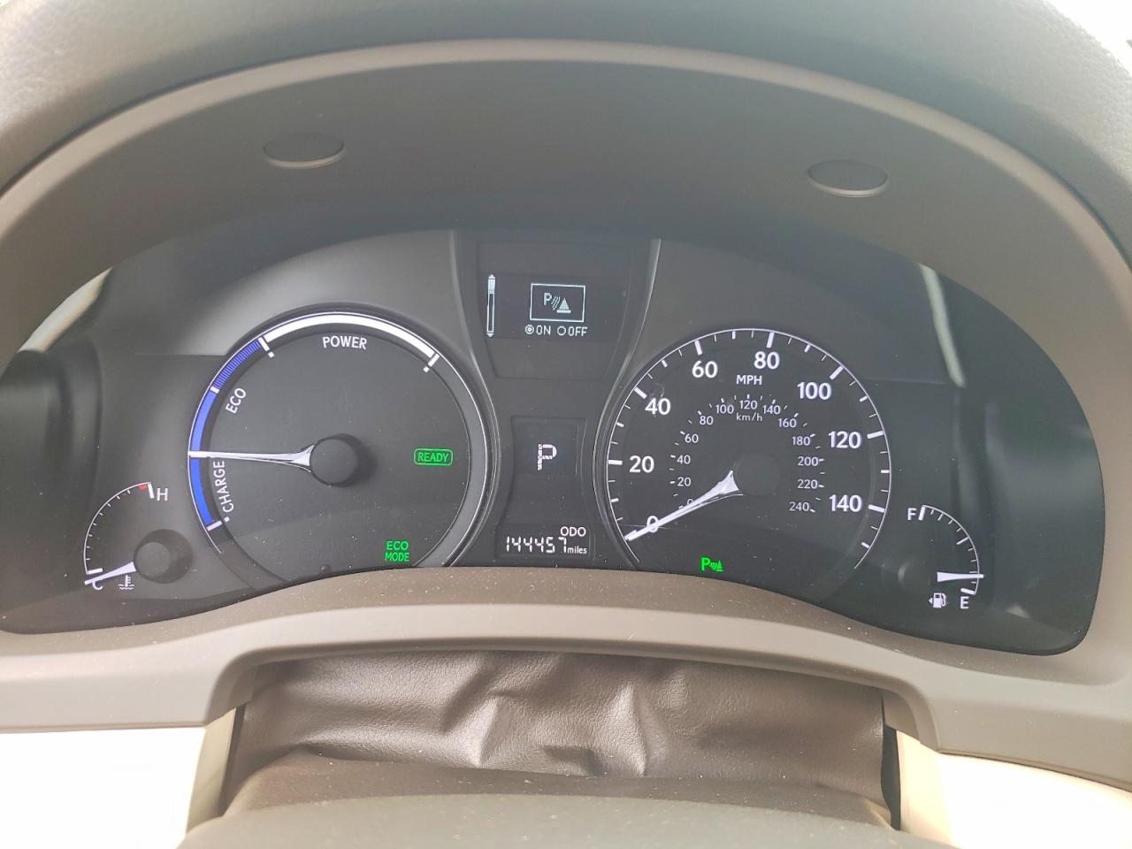 2013 Lexus Rx 450h Base Black vin: JTJBC1BA9D2052360