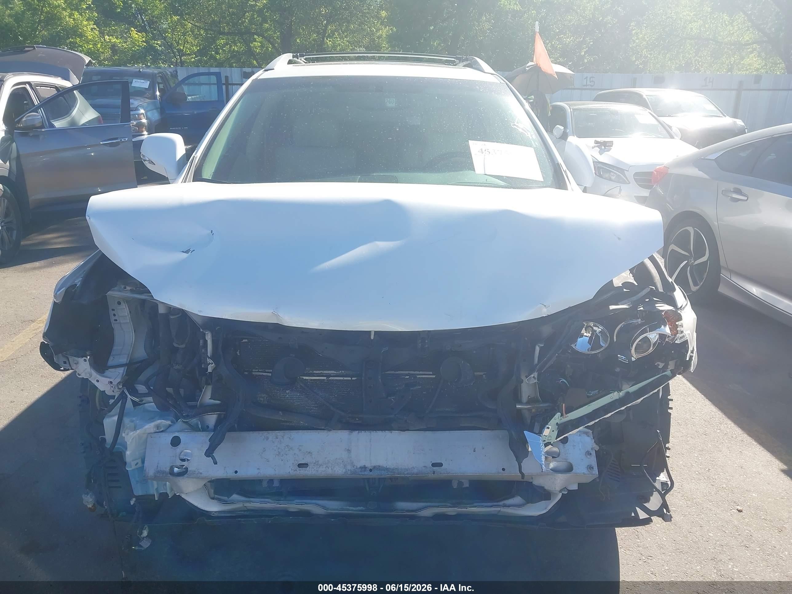 2013 Lexus Rx 450h   White vin: JTJBC1BA9D2055002