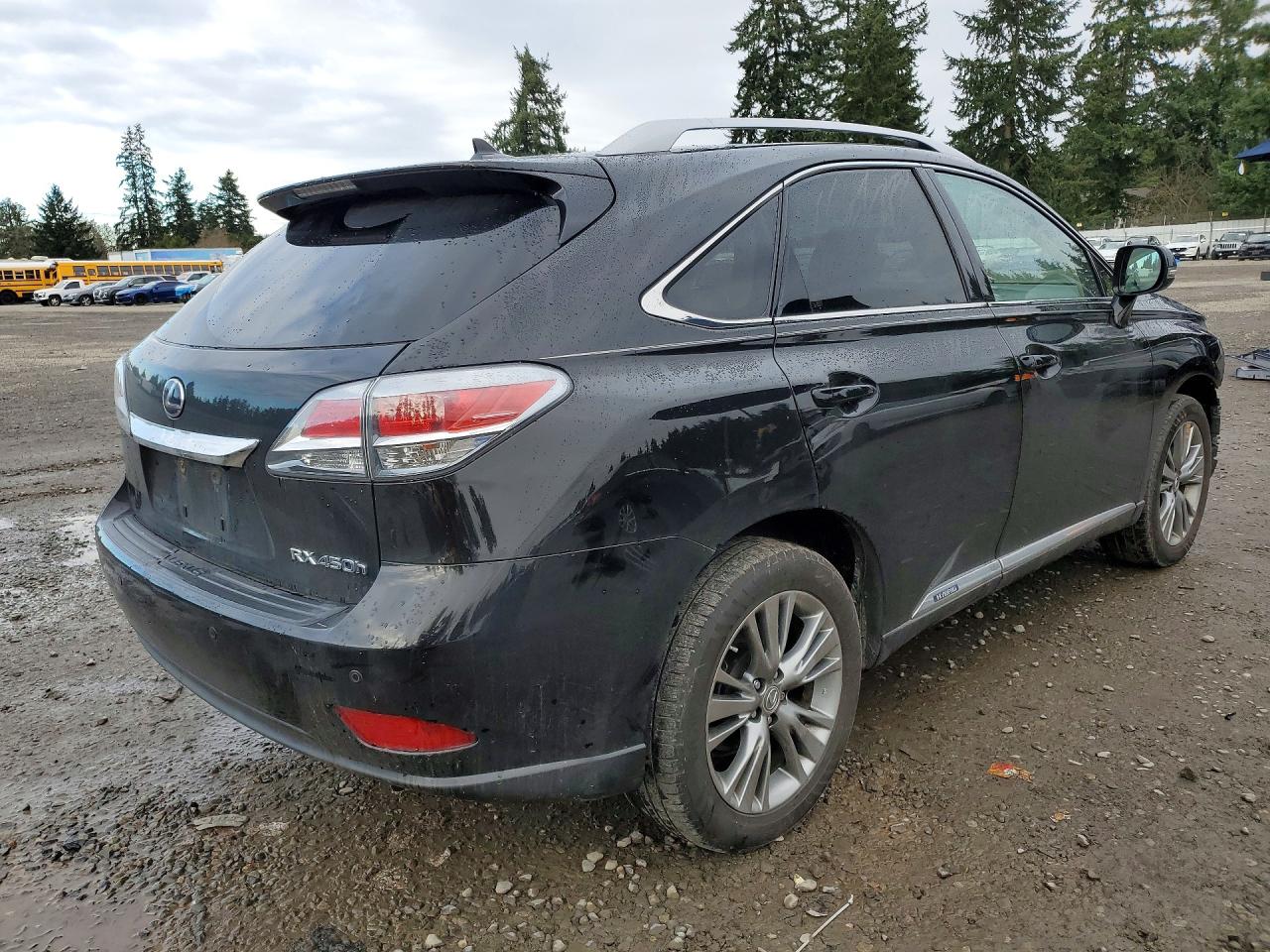 2013 Lexus Rx 450h Черный vin: JTJBC1BA9D2061706