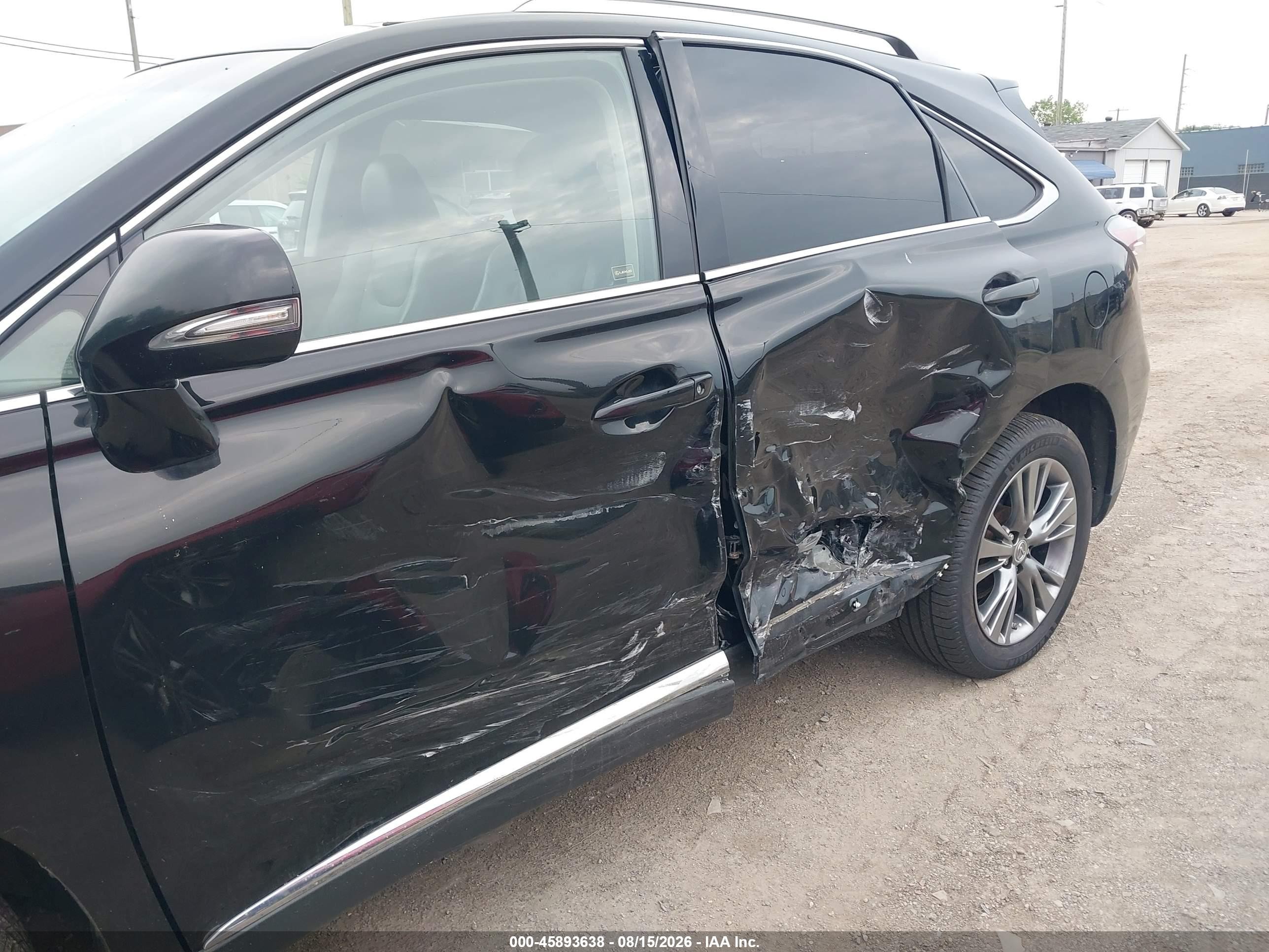 2013 Lexus Rx 450h Black vin: JTJBC1BA9D2442021
