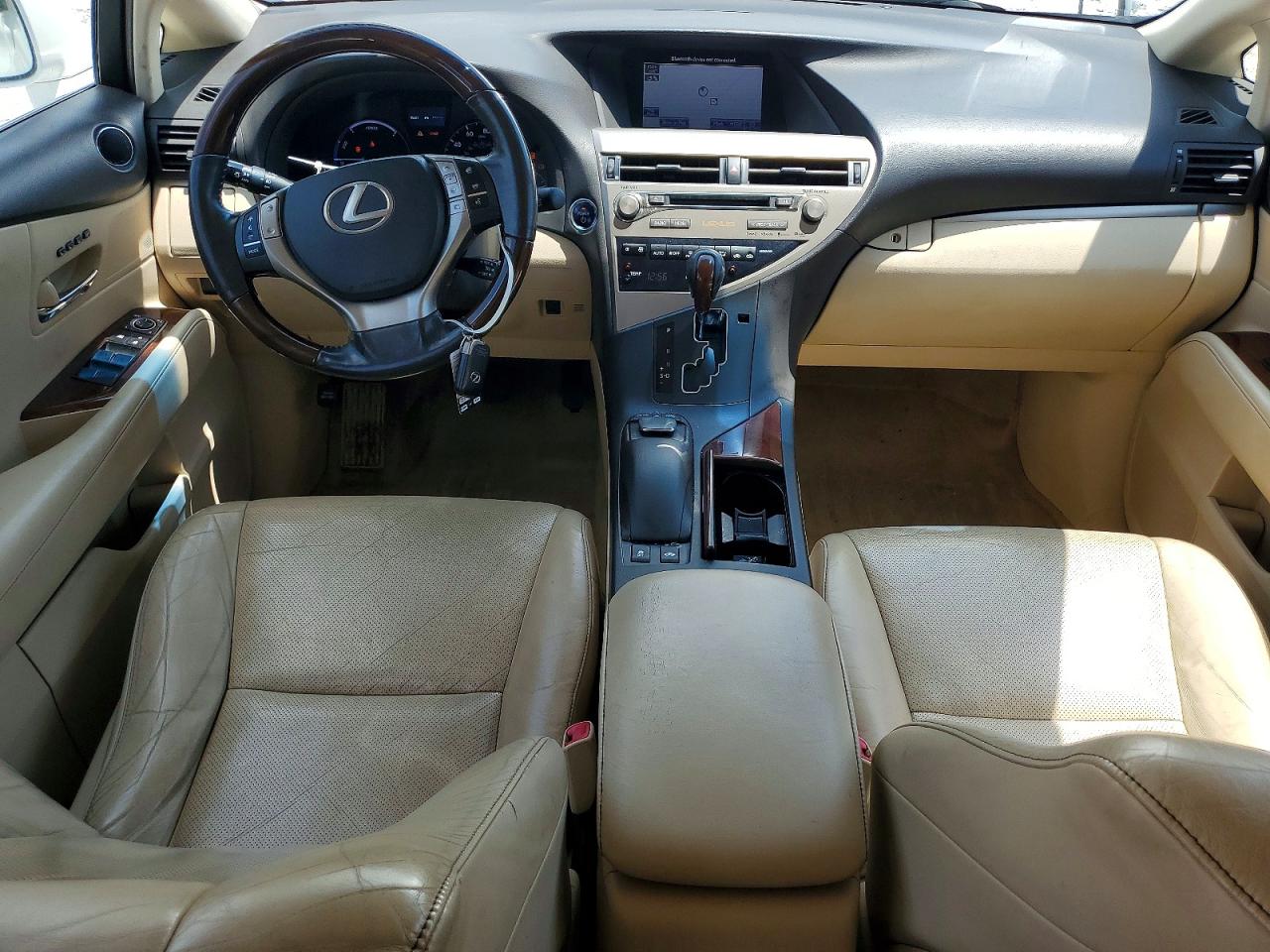 2013 Lexus Rx 450h Белый vin: JTJBC1BA9D2451608