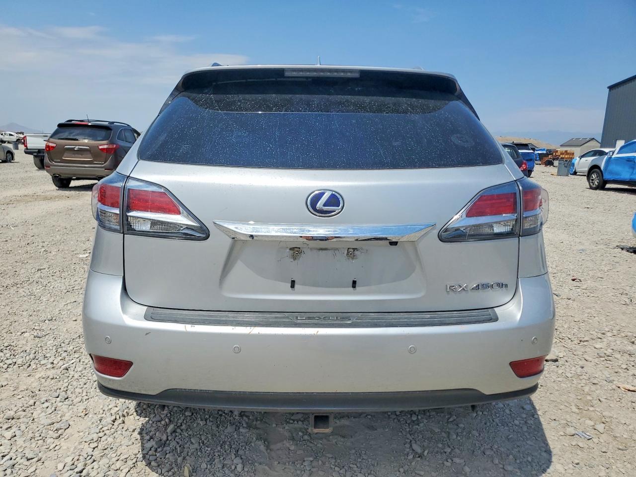 2014 Lexus Rx 450h Silver vin: JTJBC1BA9E2067765