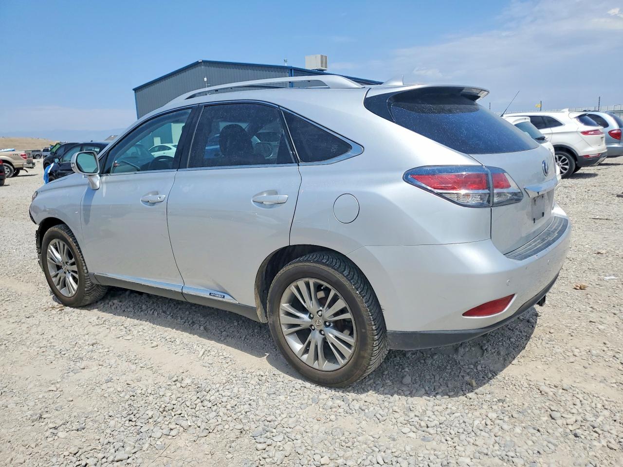 2014 Lexus Rx 450h Silver vin: JTJBC1BA9E2067765