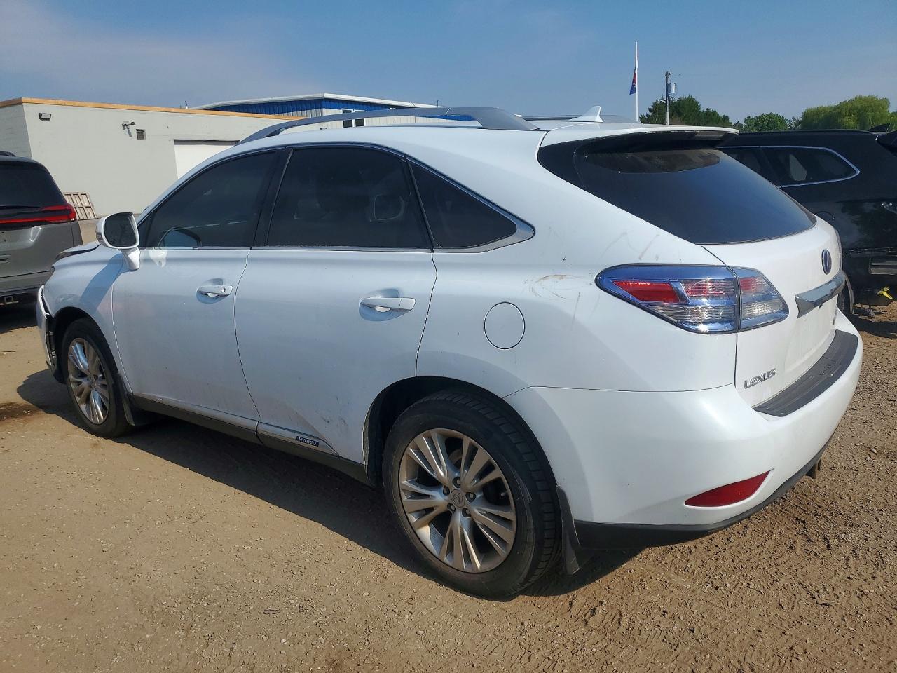 2010 Lexus Rx 450h Белый vin: JTJBC1BAXA2022778