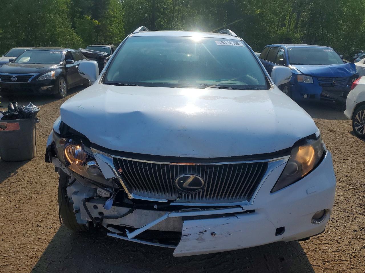 2010 Lexus Rx 450h Белый vin: JTJBC1BAXA2022778
