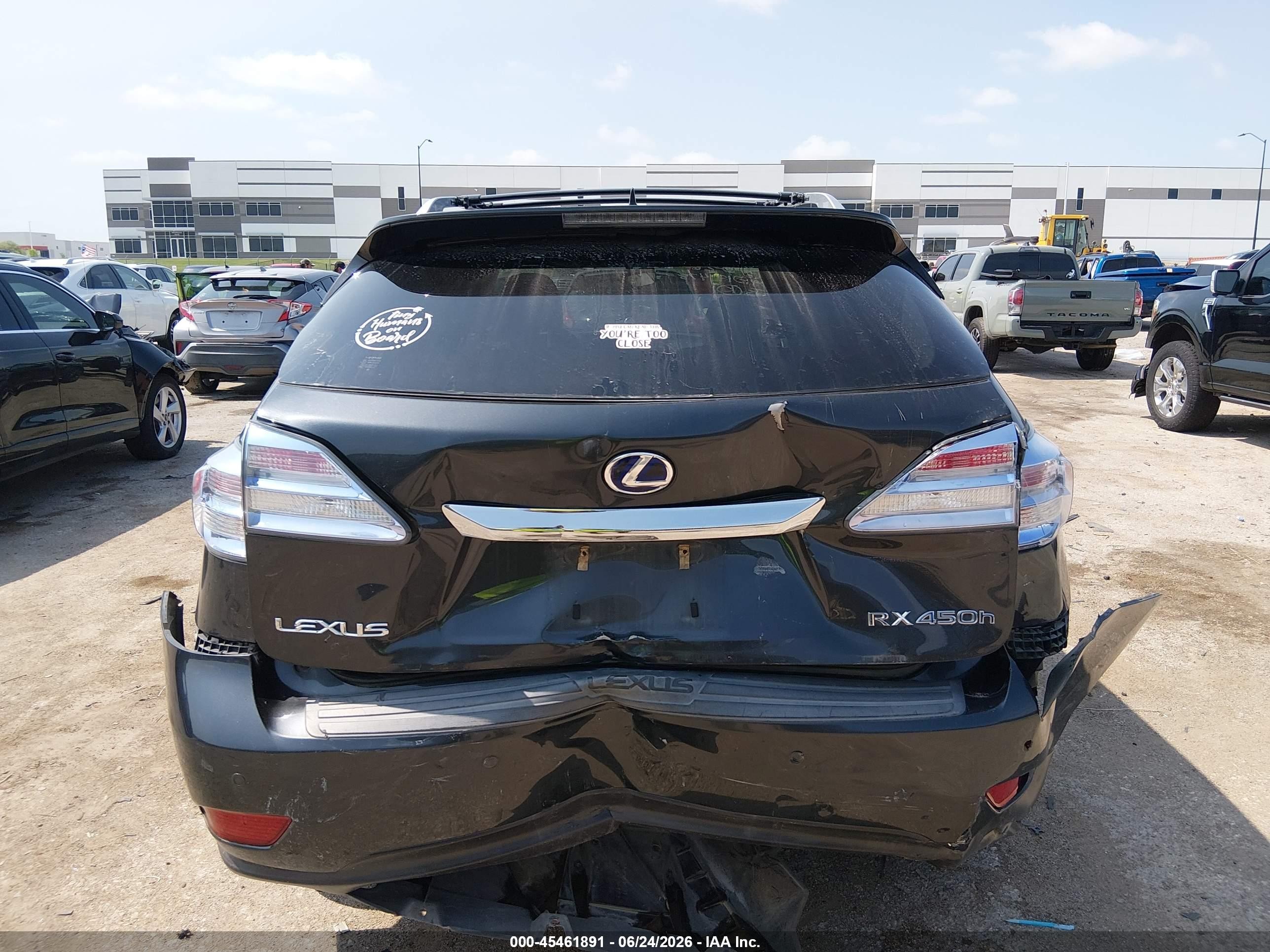 2010 Lexus Rx 450h   Gray vin: JTJBC1BAXA2023235