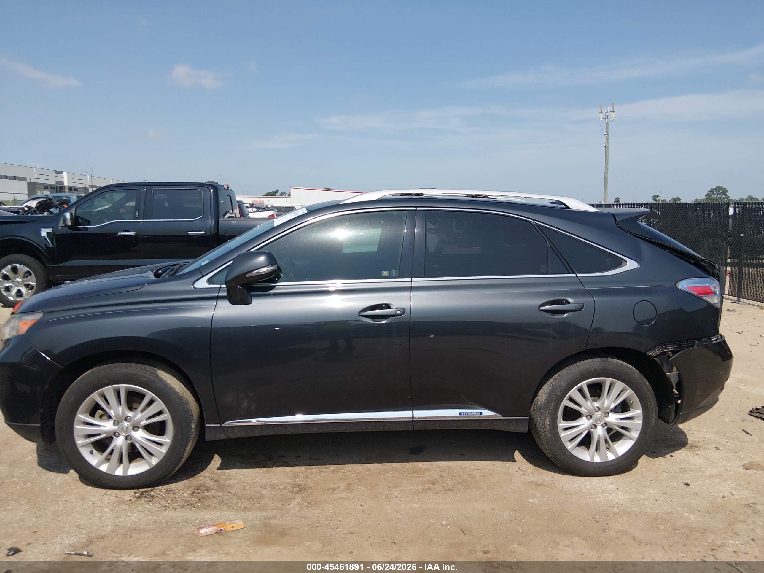 2010 Lexus Rx 450h   Gray vin: JTJBC1BAXA2023235