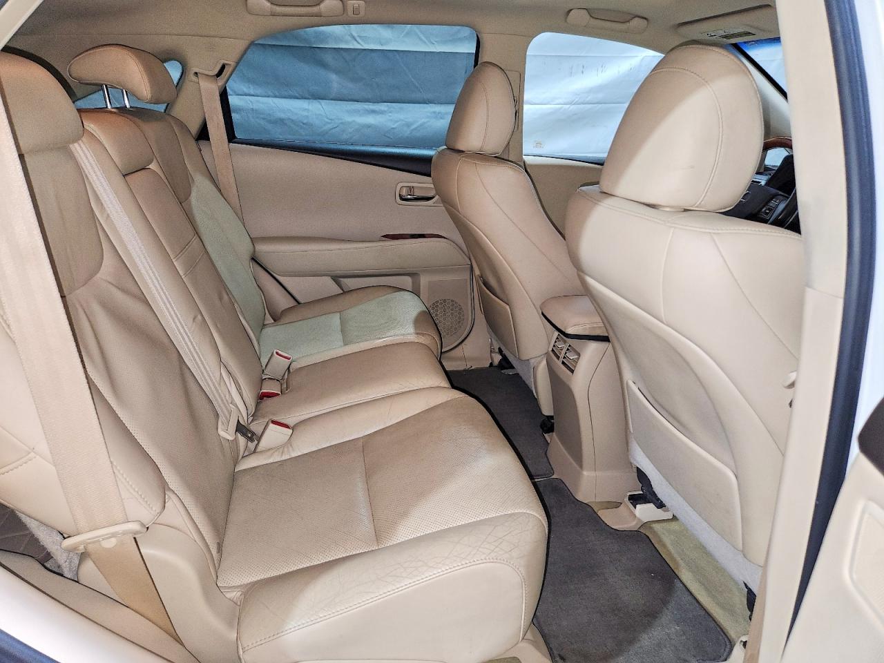 2010 Lexus Rx 450h White vin: JTJBC1BAXA2029911