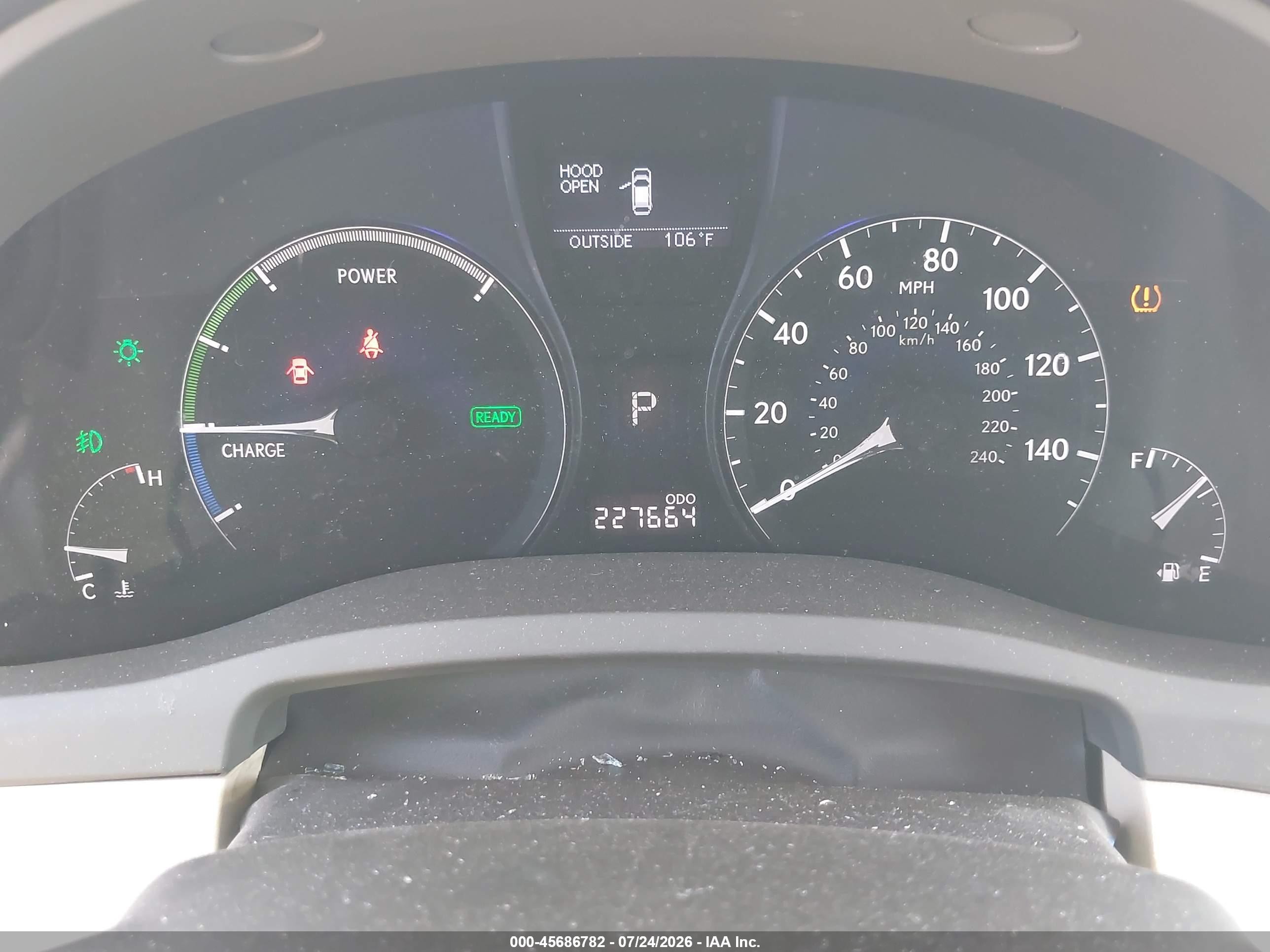 2010 Lexus Rx 450h   Золотой vin: JTJBC1BAXA2401876