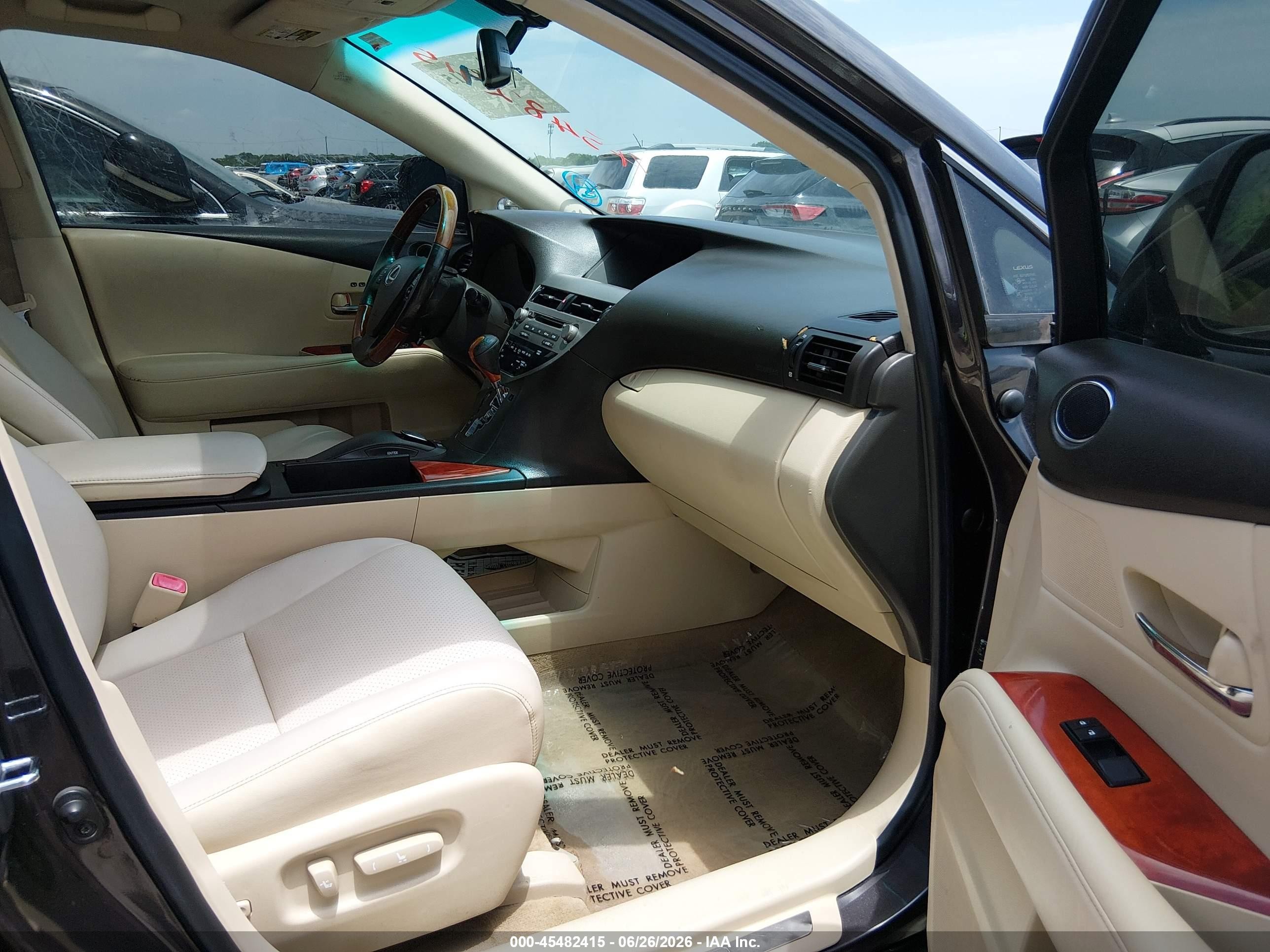 2010 Lexus Rx 450h   Gray vin: JTJBC1BAXA2410528