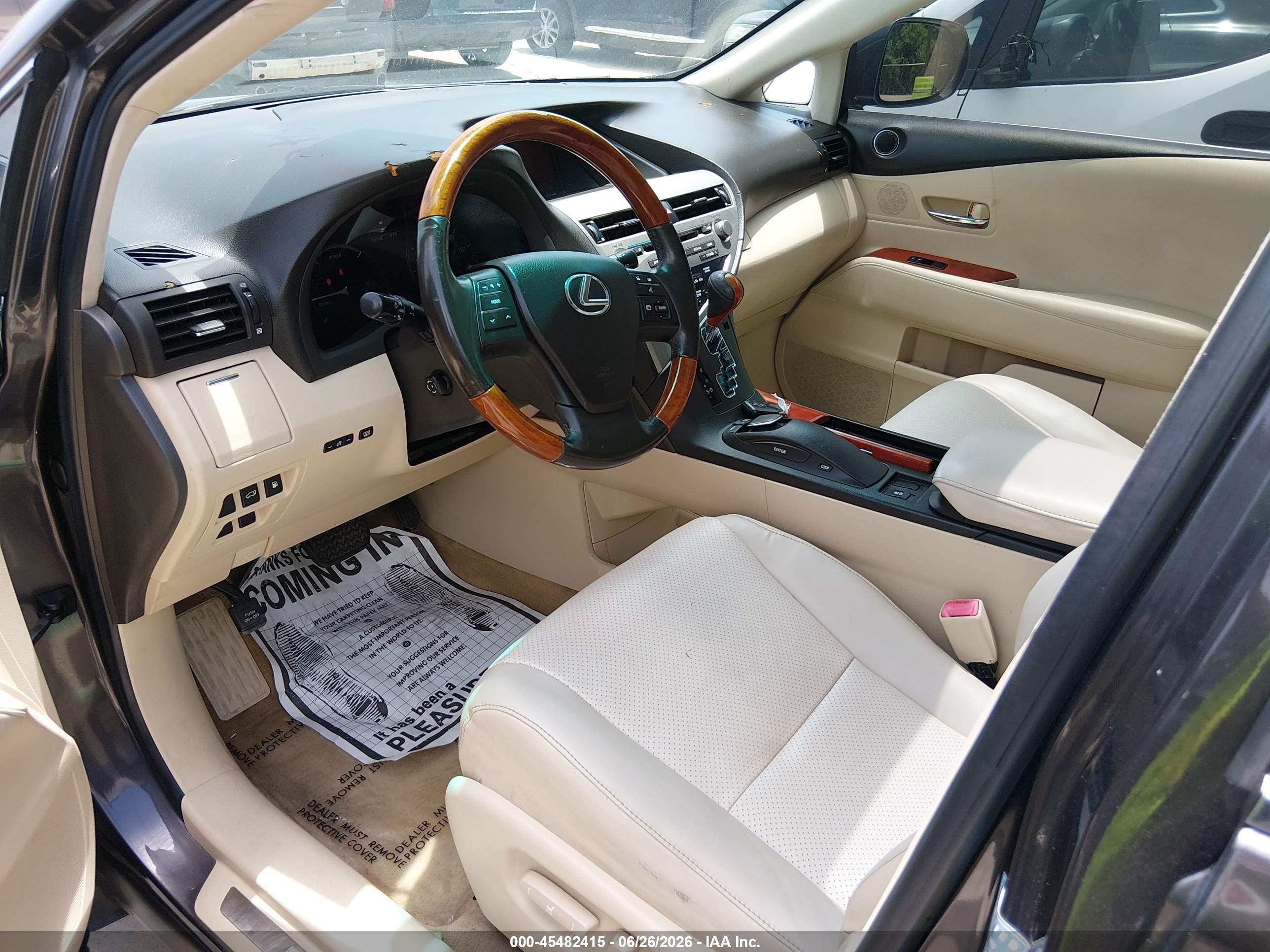 2010 Lexus Rx 450h   Gray vin: JTJBC1BAXA2410528