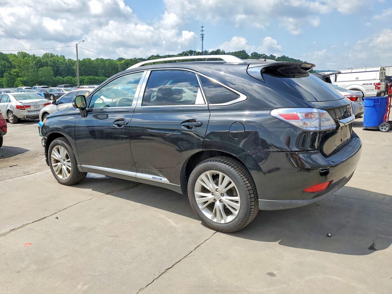 2011 Lexus Rx 450h Black vin: JTJBC1BAXB2032731