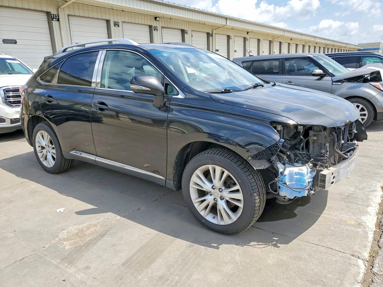2011 Lexus Rx 450h Black vin: JTJBC1BAXB2032731