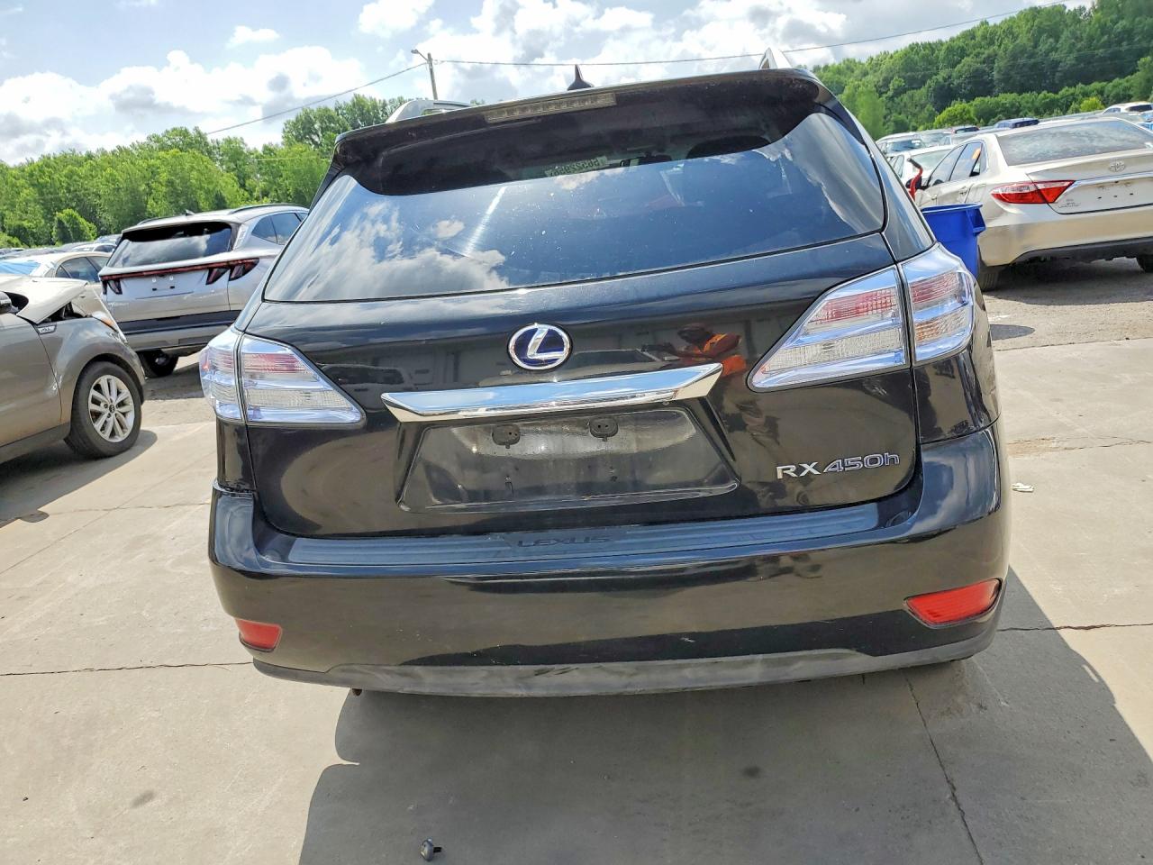 2011 Lexus Rx 450h Black vin: JTJBC1BAXB2032731