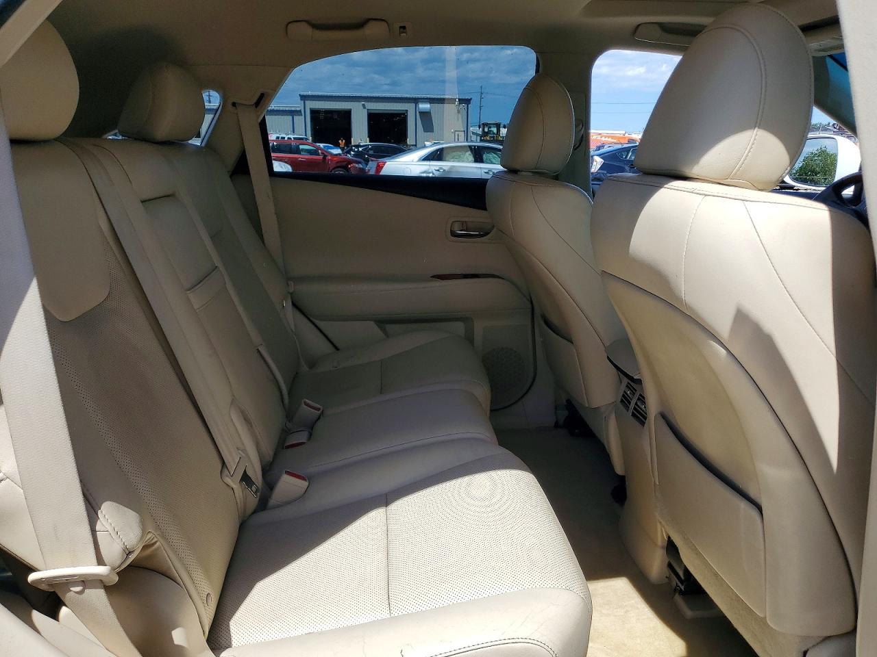 2011 Lexus Rx 450h White vin: JTJBC1BAXB2043163