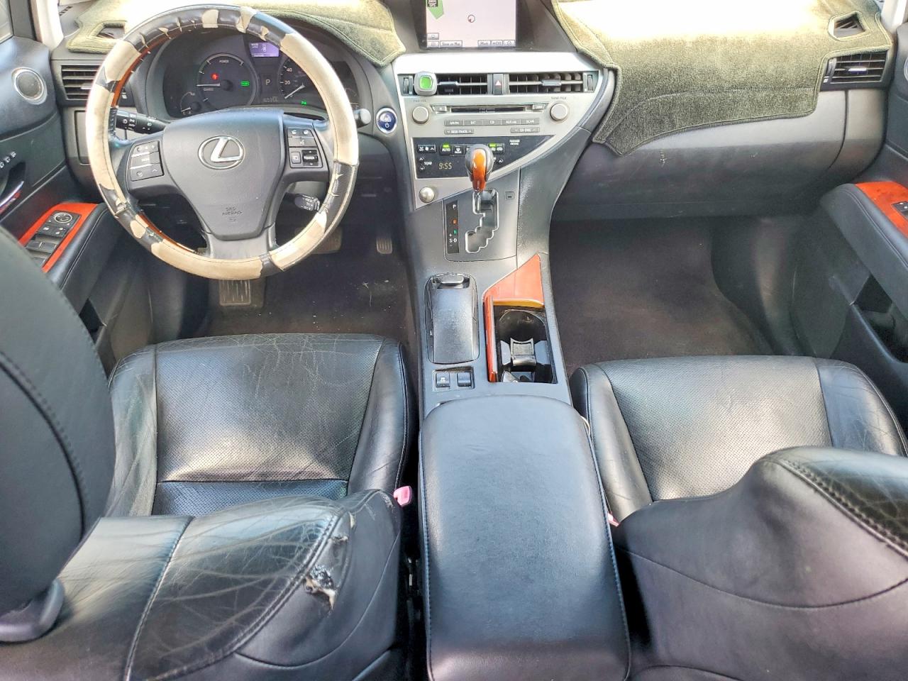2011 Lexus Rx 450h Black vin: JTJBC1BAXB2044538