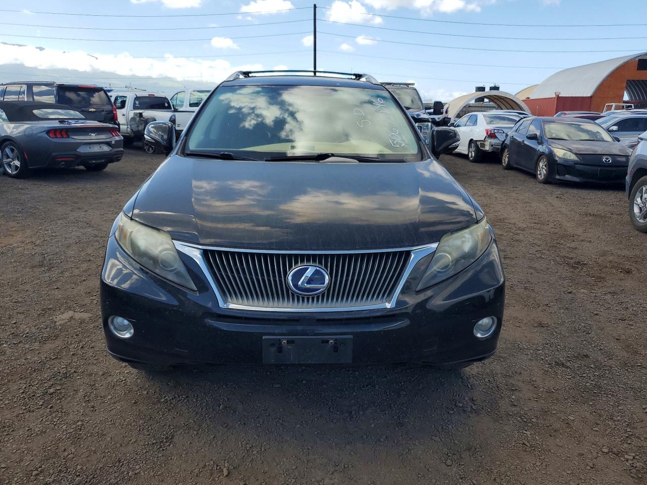 2011 Lexus Rx 450h Black vin: JTJBC1BAXB2044538